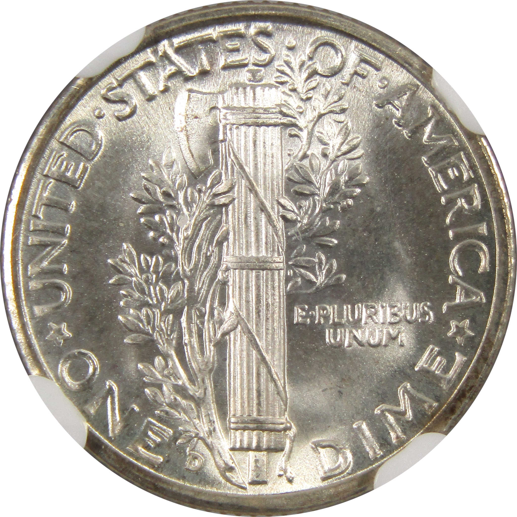 1939 D Mercury Dime MS 68 FB NGC 90% Silver 10c Unc SKU:I9208