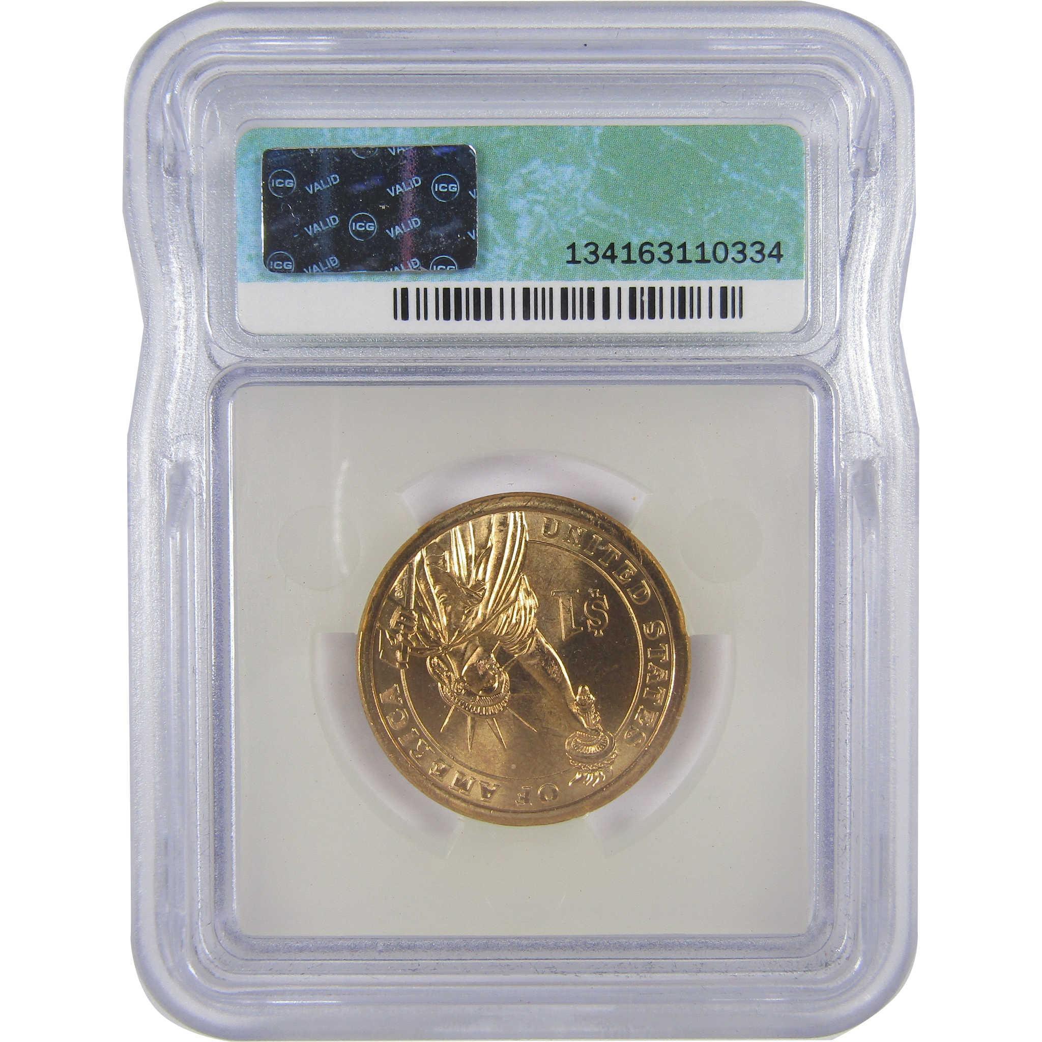 2007 P Thomas Jefferson Presidential Dollar MS 67 ICG SKU:CPC0019