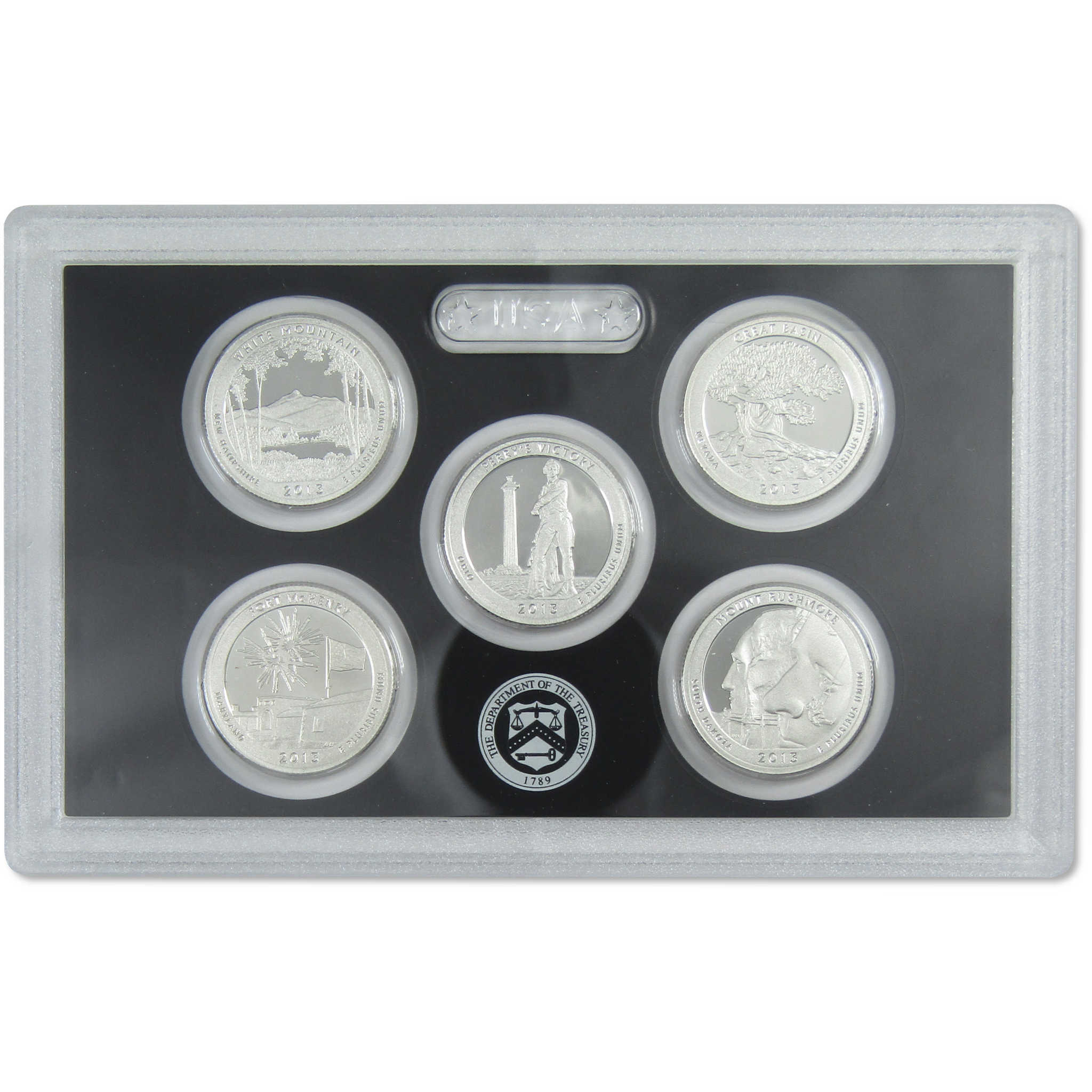 2013 Silver Proof Set U.S. Mint Original Government Packaging OGP COA
