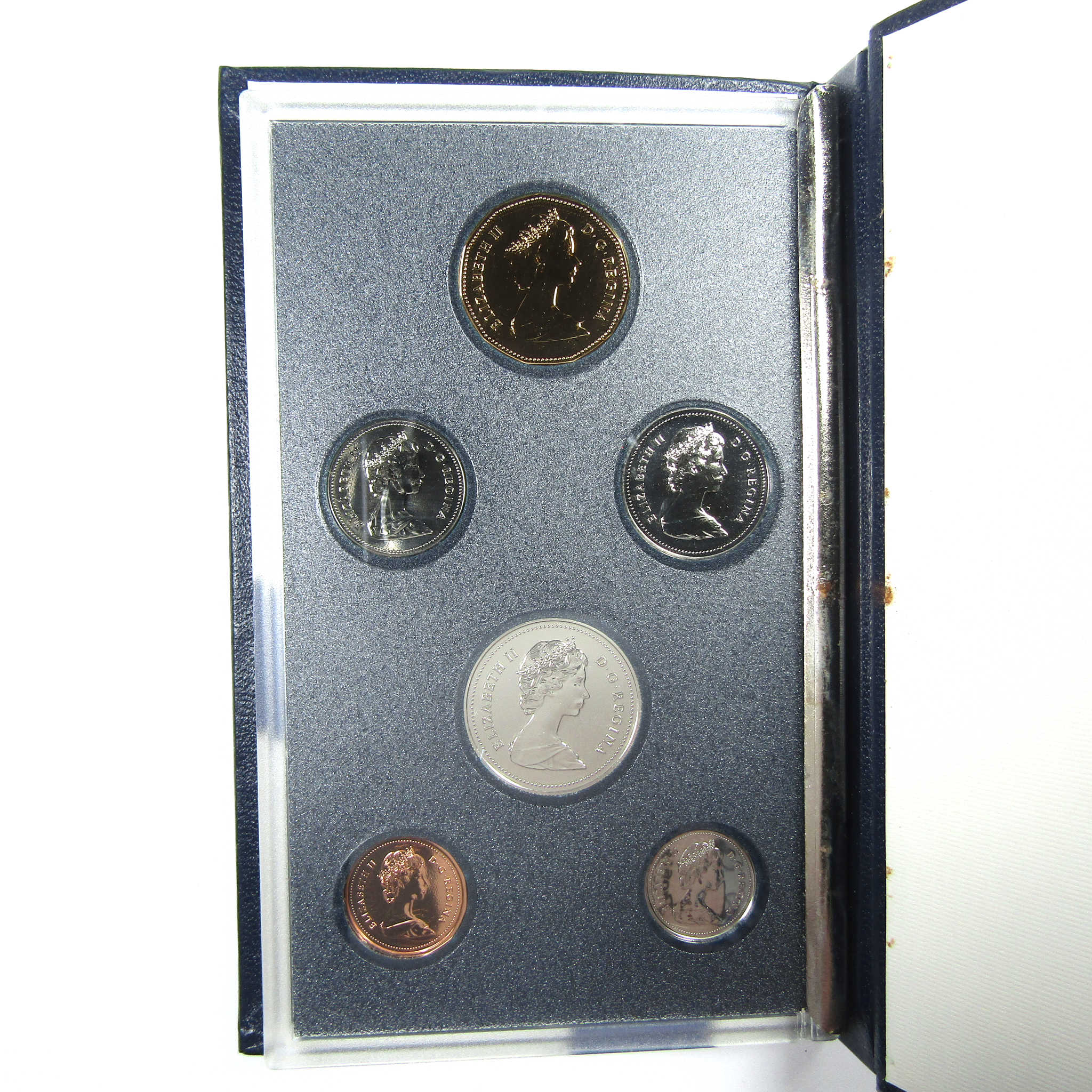 1989 Royal Canadian Mint Specimen Set Collectible OGP SKU:CPC6215