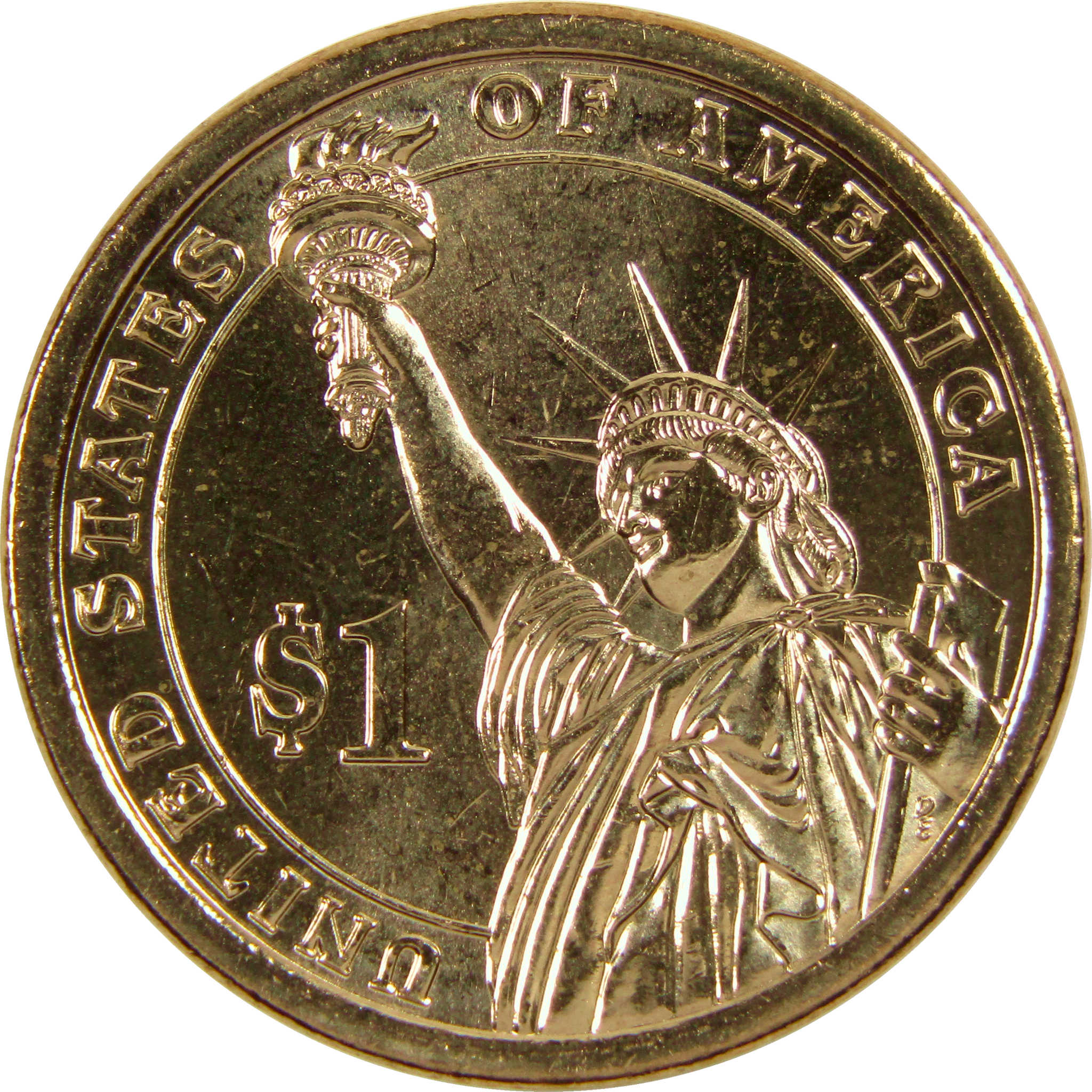 2007 D George Washington Presidential Dollar BU Uncirculated $1 Coin