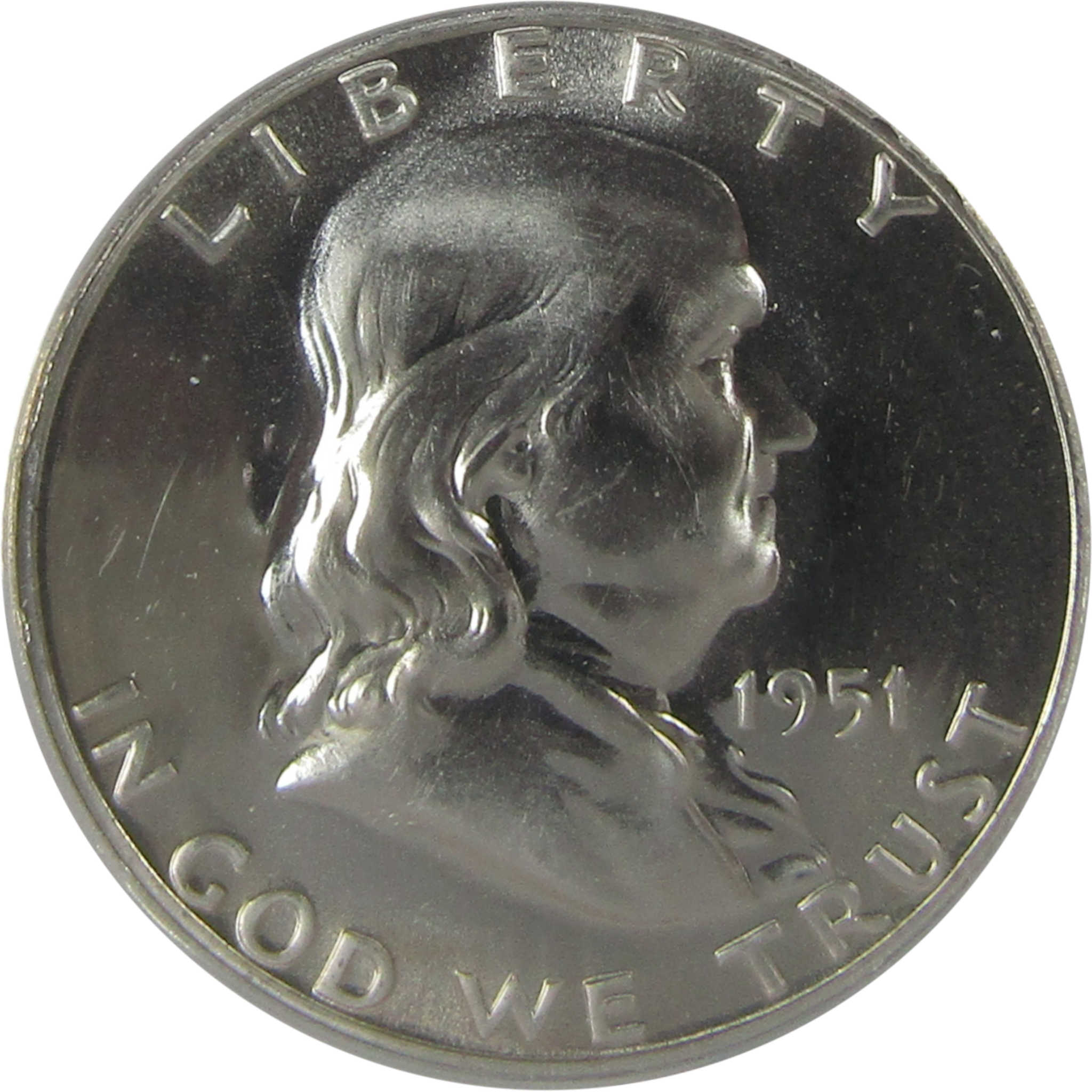 1951 Franklin Half Dollar PF 66 ANACS Silver Proof 50c Coin SKU:I23039