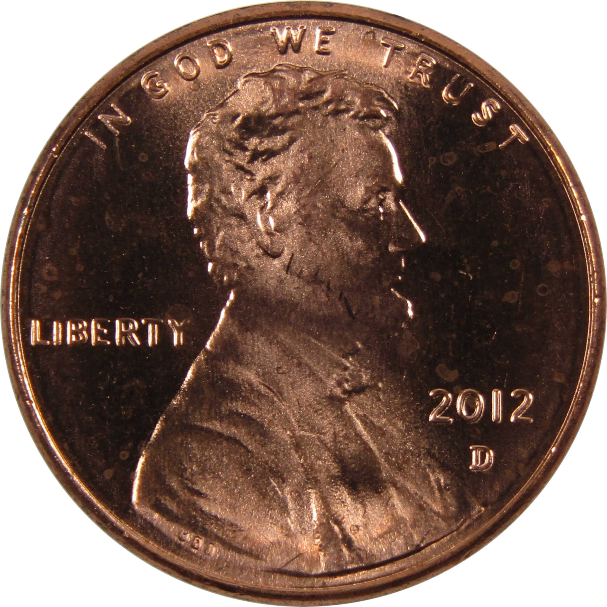 2012 D Lincoln Shield Cent BU Uncirculated Penny 1c Coin
