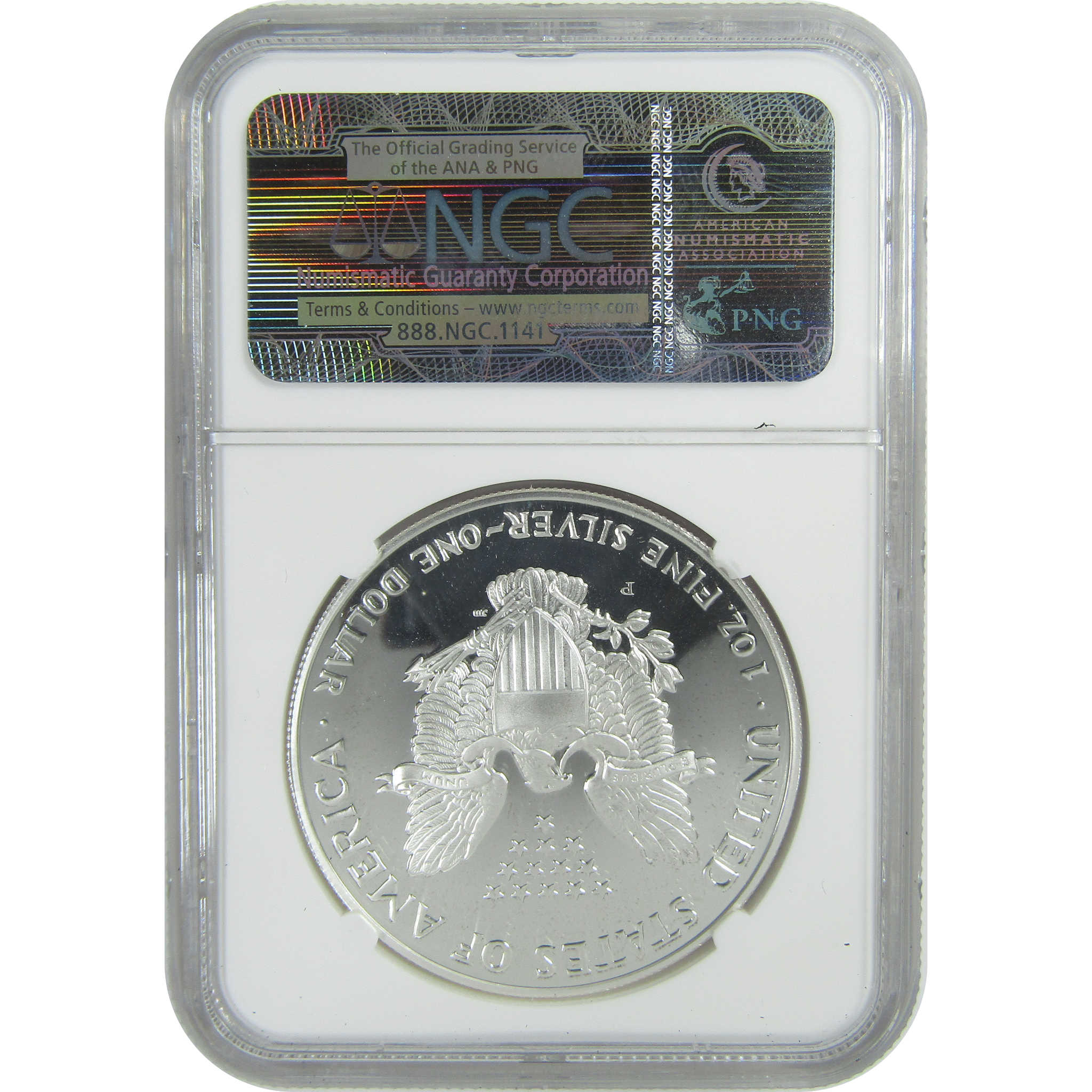 1993 P American Silver Eagle PF 69 UCAM NGC Proof $1 SKU:CPC9461