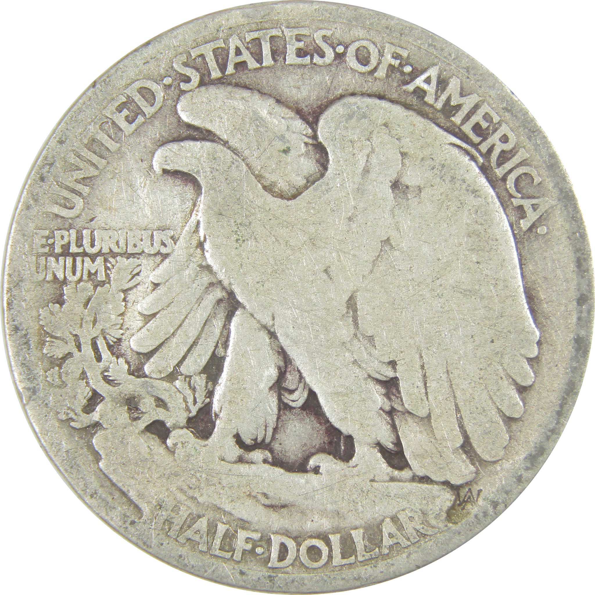 1917 D Obverse Liberty Walking Half Dollar G Good Silver SKU:I16777