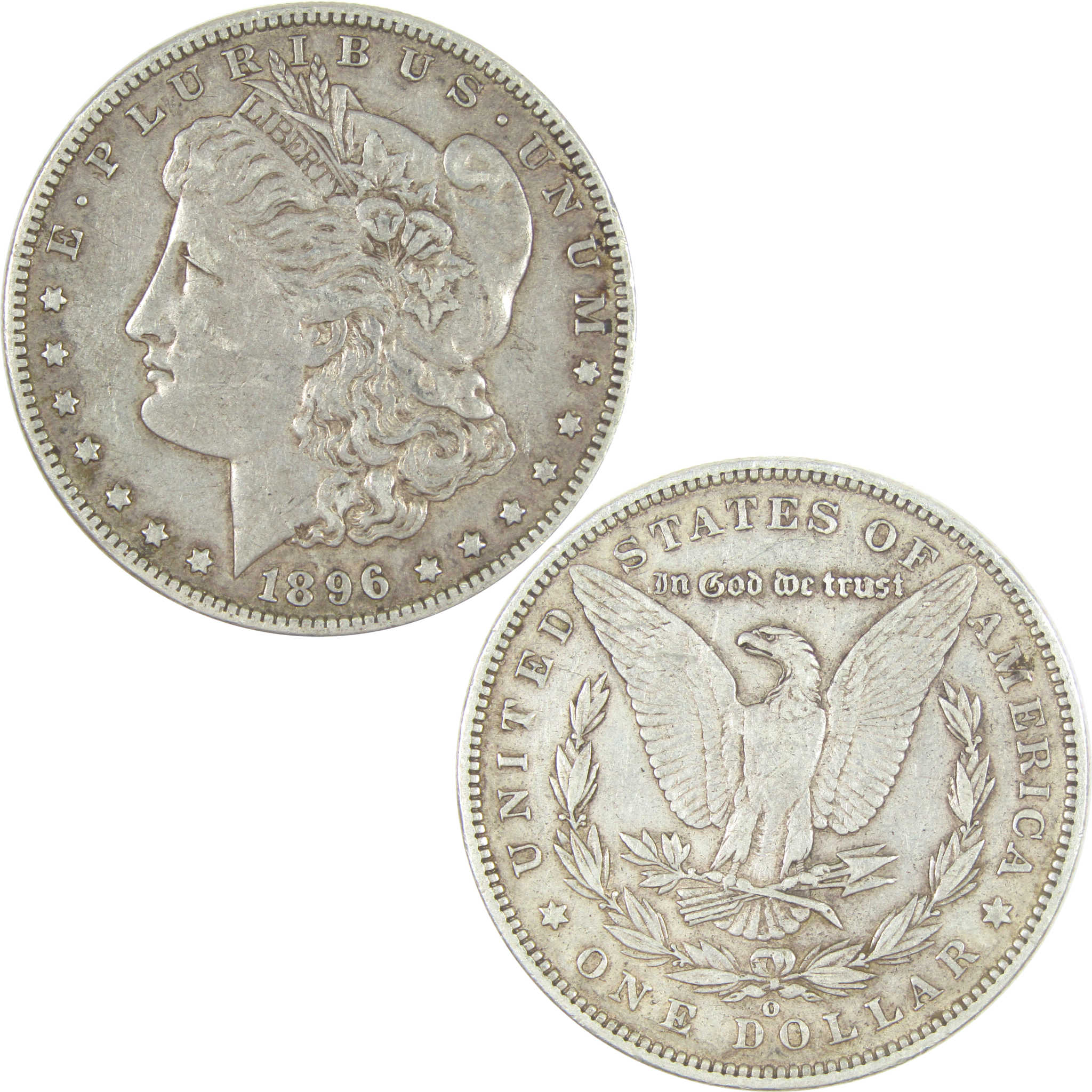 1896 O Morgan Dollar XF EF Extremely Fine Silver $1 Coin SKU:I15526 - Morgan coin - Morgan silver dollar - Morgan silver dollar for sale - Profile Coins &amp; Collectibles