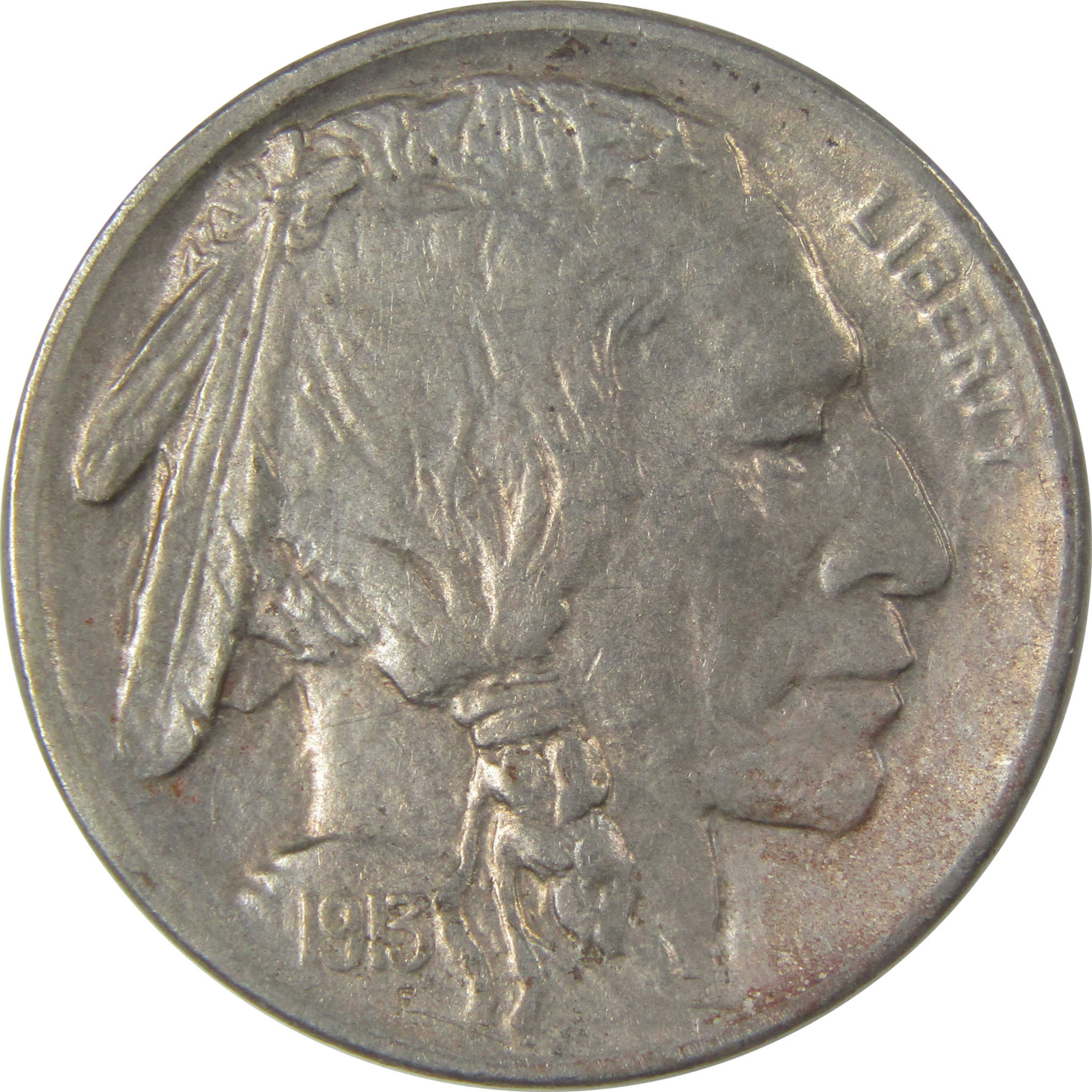 1913 S Type 1 Buffalo Nickel XF EF Extremely Fine SKU:I22829