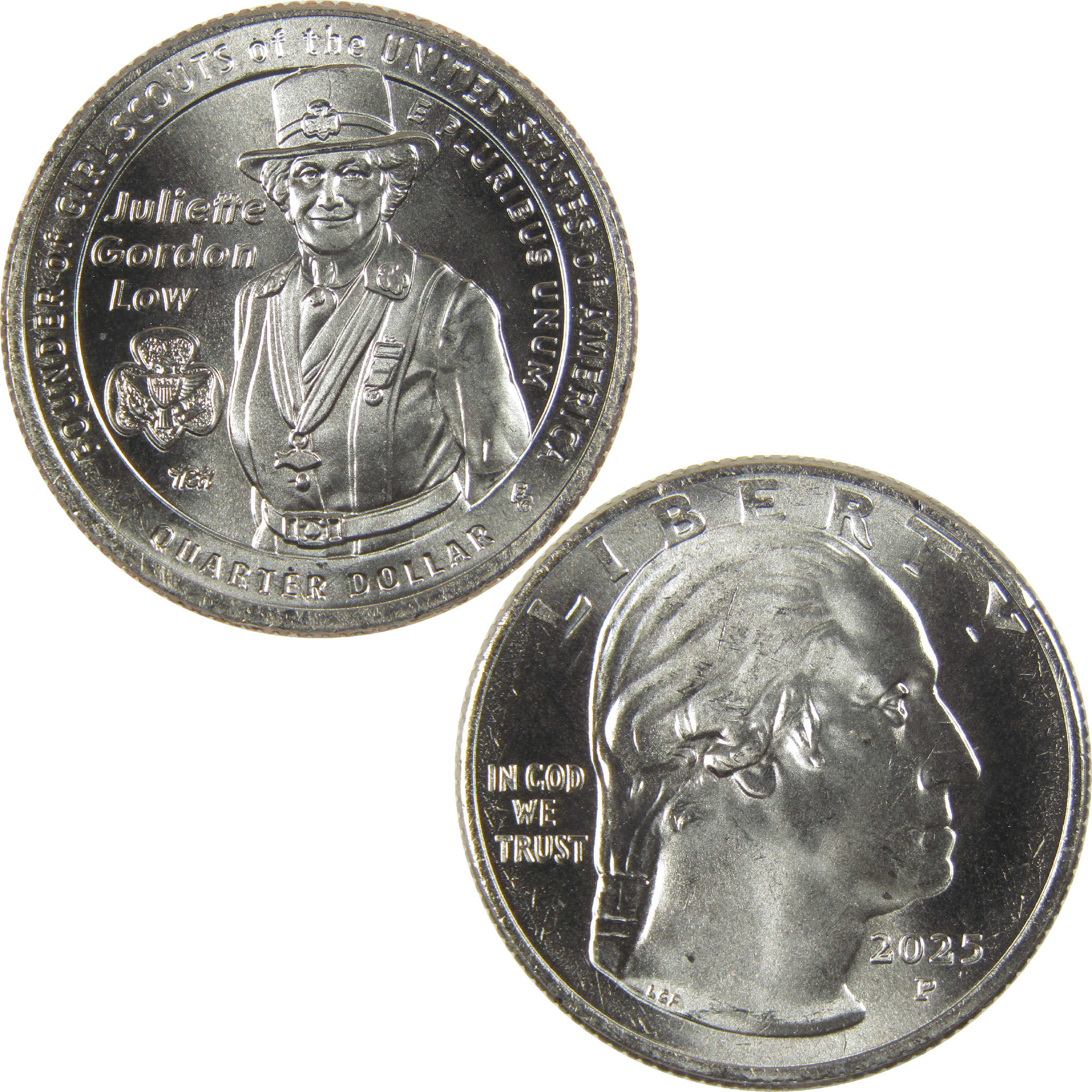 2025 P Juliette Gordon Low American Women Quarter Uncirculated Clad