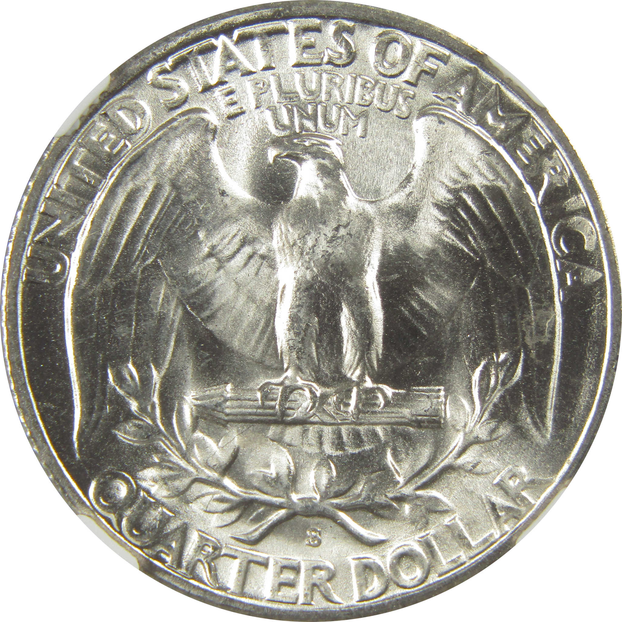 1946 S Washington Quarter MS 66 NGC Silver Bag Fragment SKU:I20511