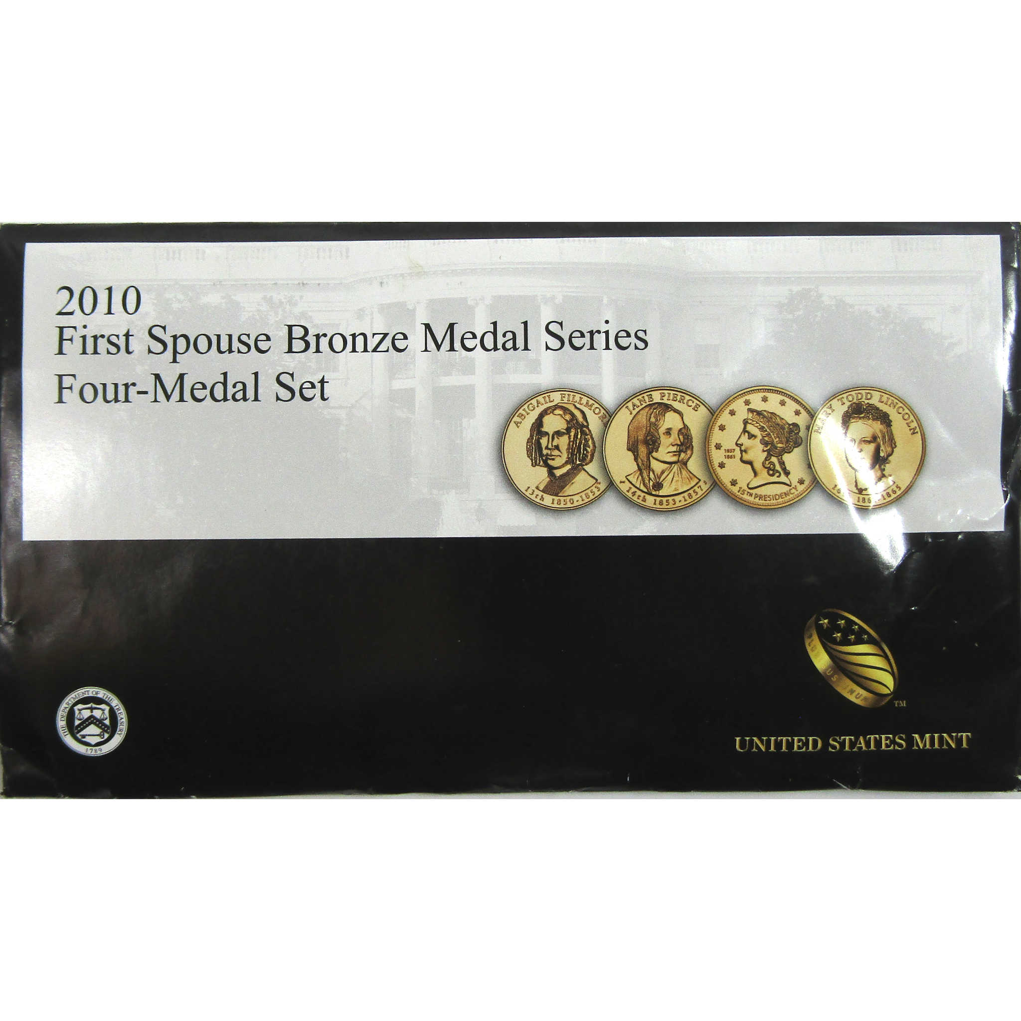 2010 First Spouse Bronze Medal Series 4 Piece Set SKU:CPC8989