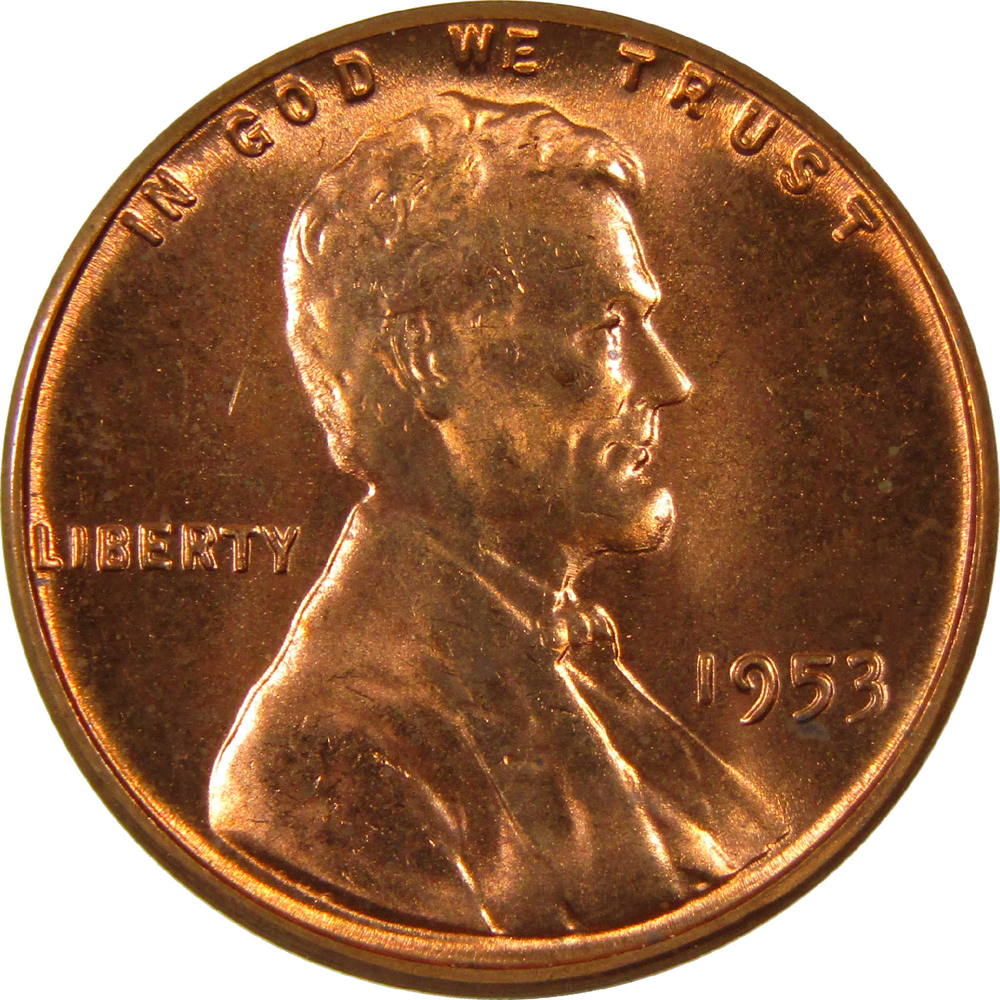 1953 Lincoln Wheat Cent BU Uncirculated Penny 1c Coin
