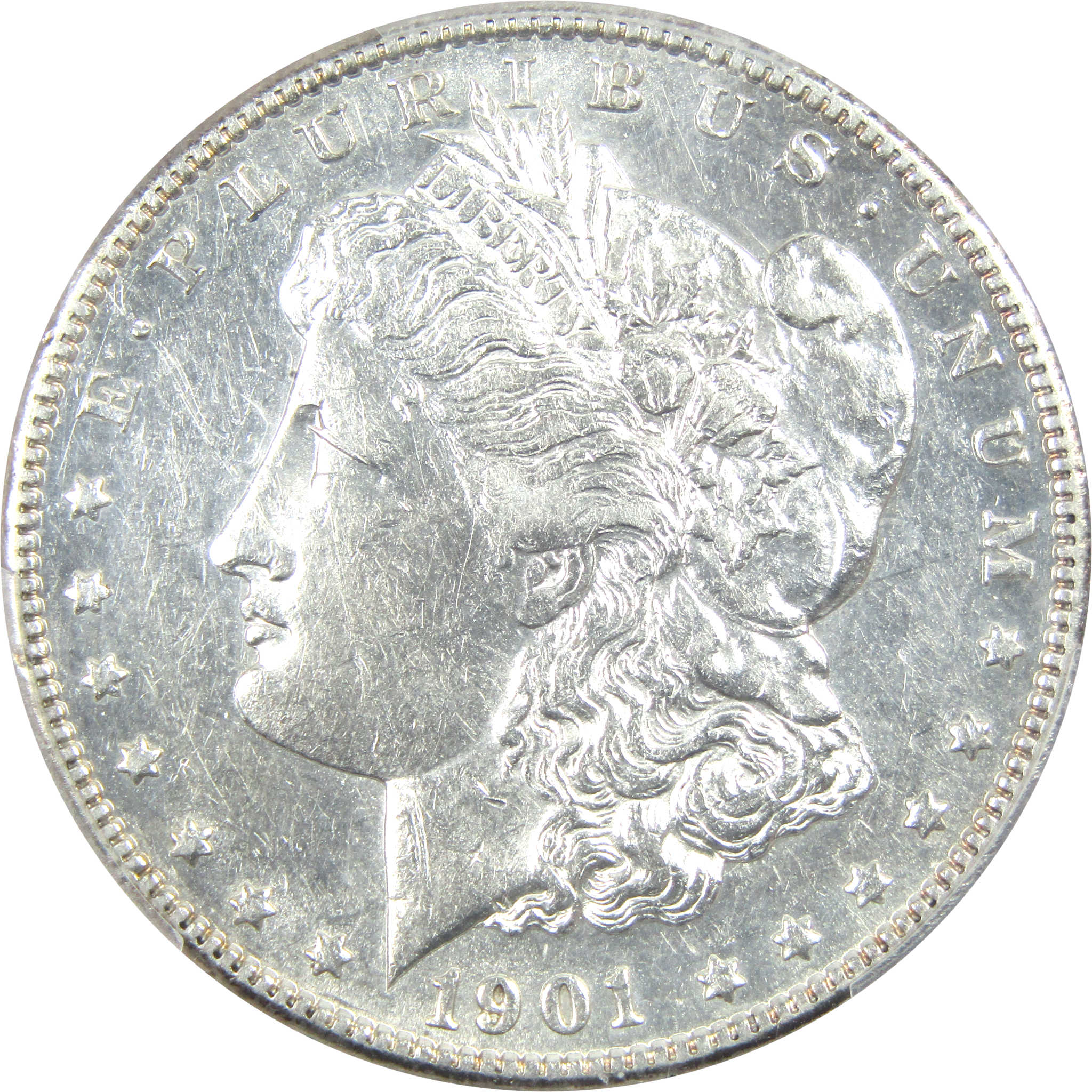 1901 S Morgan Dollar AU 55 PCGS Silver $1 Coin SKU:I14271 - Morgan coin - Morgan silver dollar - Morgan silver dollar for sale - Profile Coins &amp; Collectibles