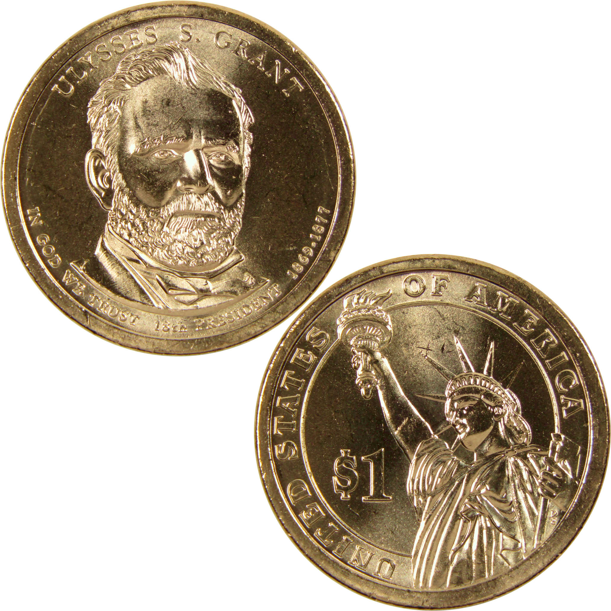 2011 P Ulysses S Grant Presidential Dollar BU Uncirculated $1 Coin