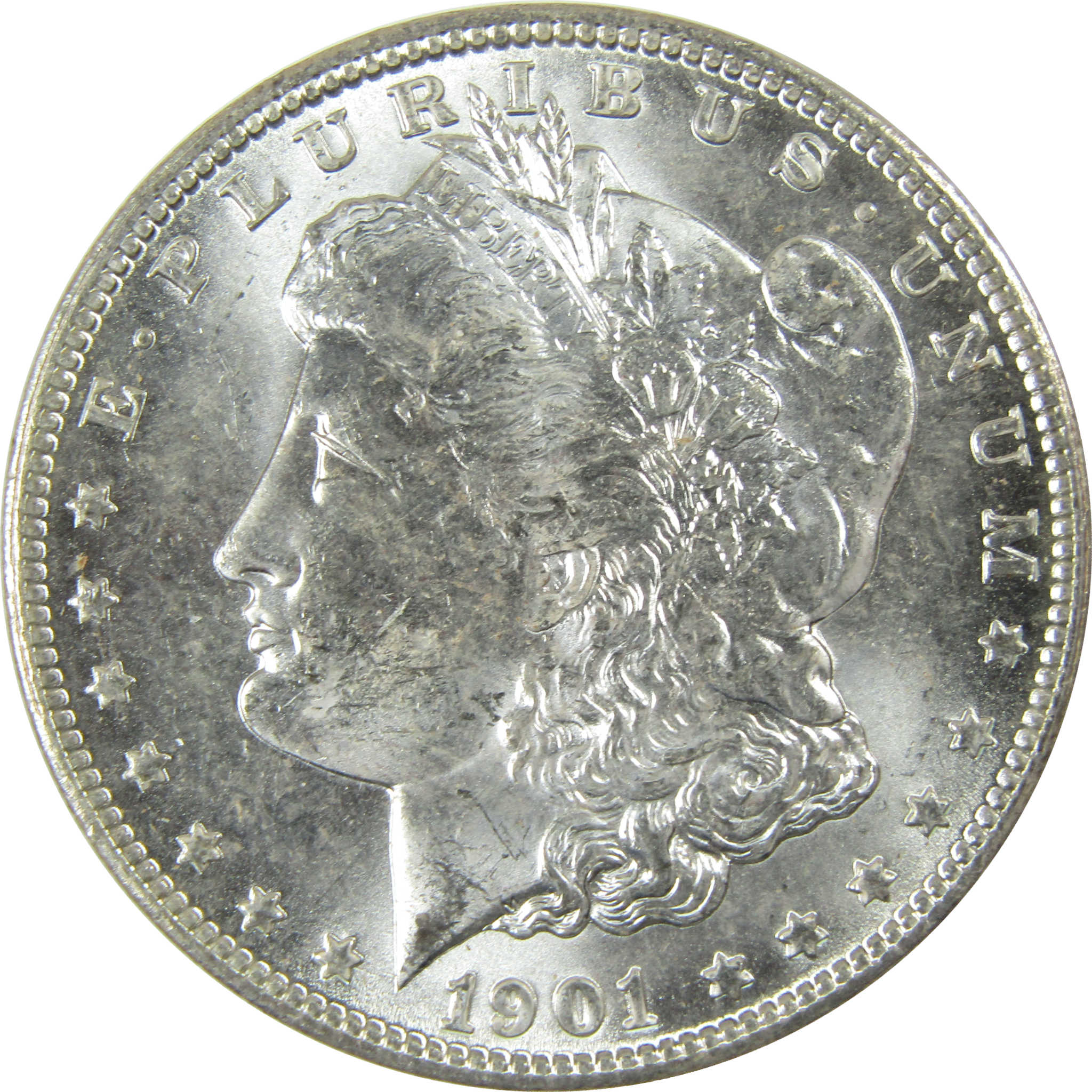 1901 O Morgan Silver Dollar Uncirculated Mint State $1 Coin SKU:I27793
