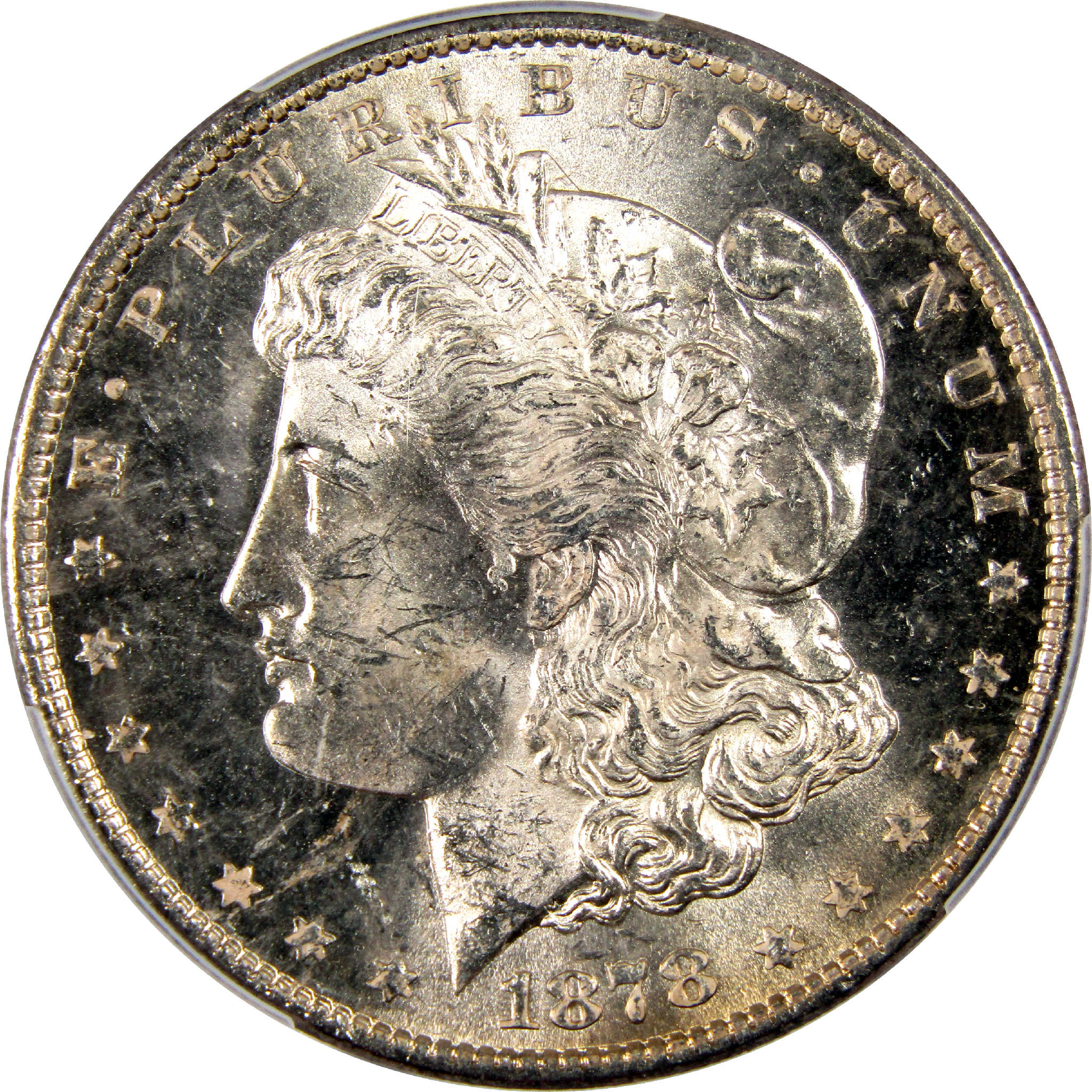 1878 7TF Rev 79 Morgan Dollar MS 62 PCGS Silver $1 Unc SKU:I11313 - Morgan coin - Morgan silver dollar - Morgan silver dollar for sale - Profile Coins &amp; Collectibles