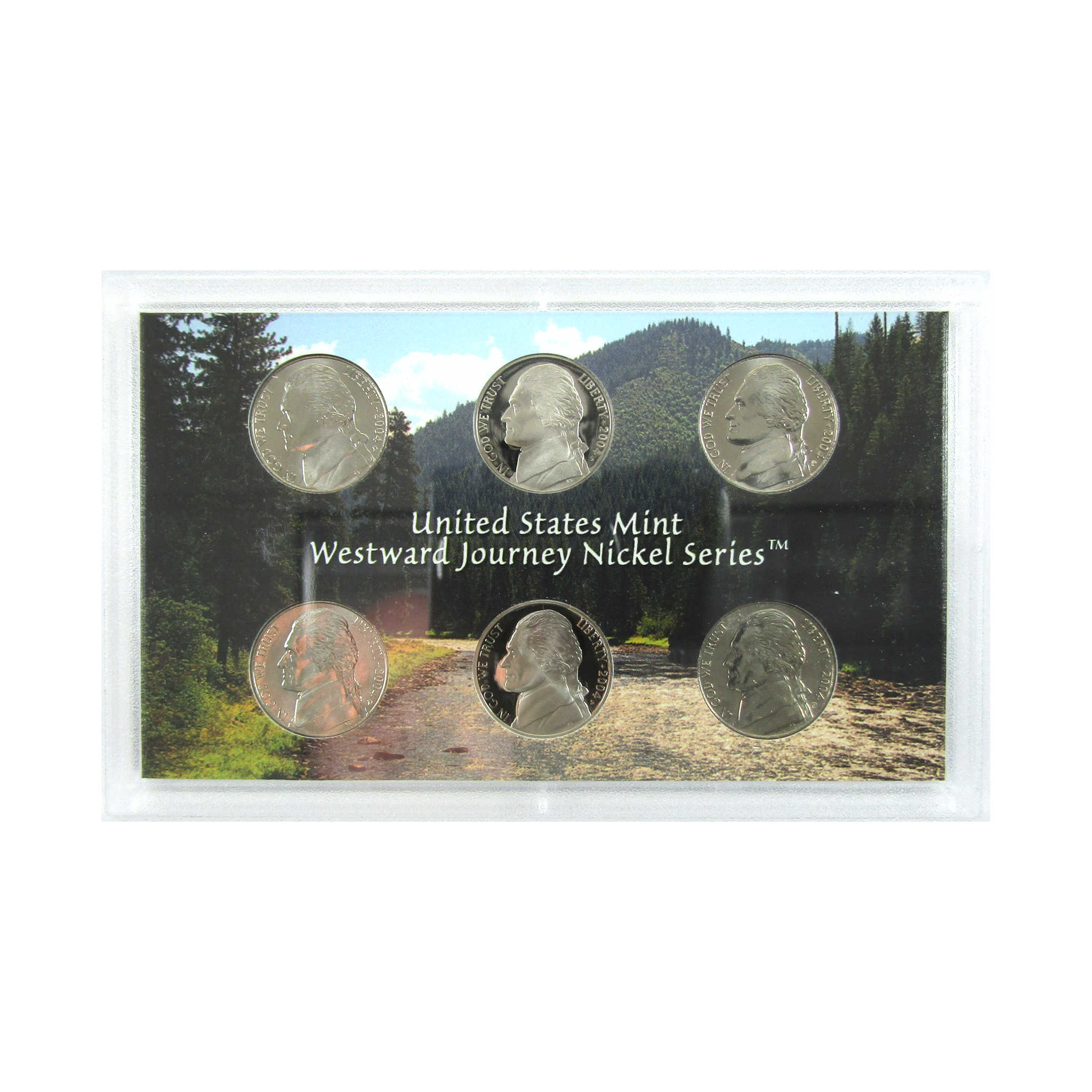 2004 Westward Journey Nickel Series Coin Set OGP COA SKU:CPC4288