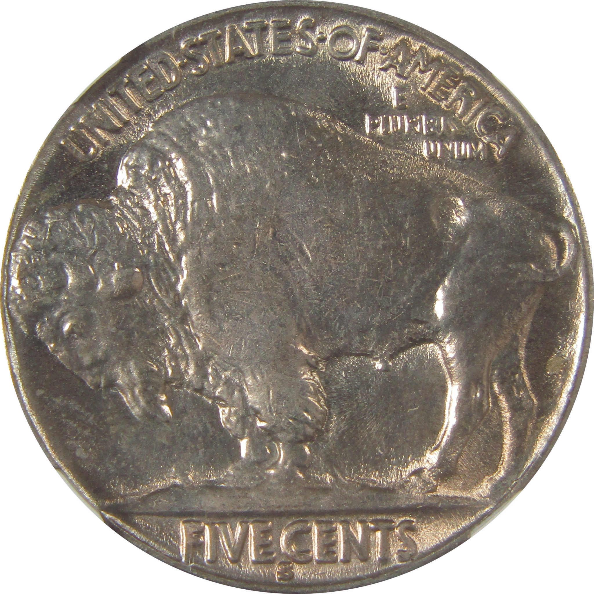 1937 S Indian Head Buffalo Nickel MS 66 NGC Bag Fragment SKU:I22667