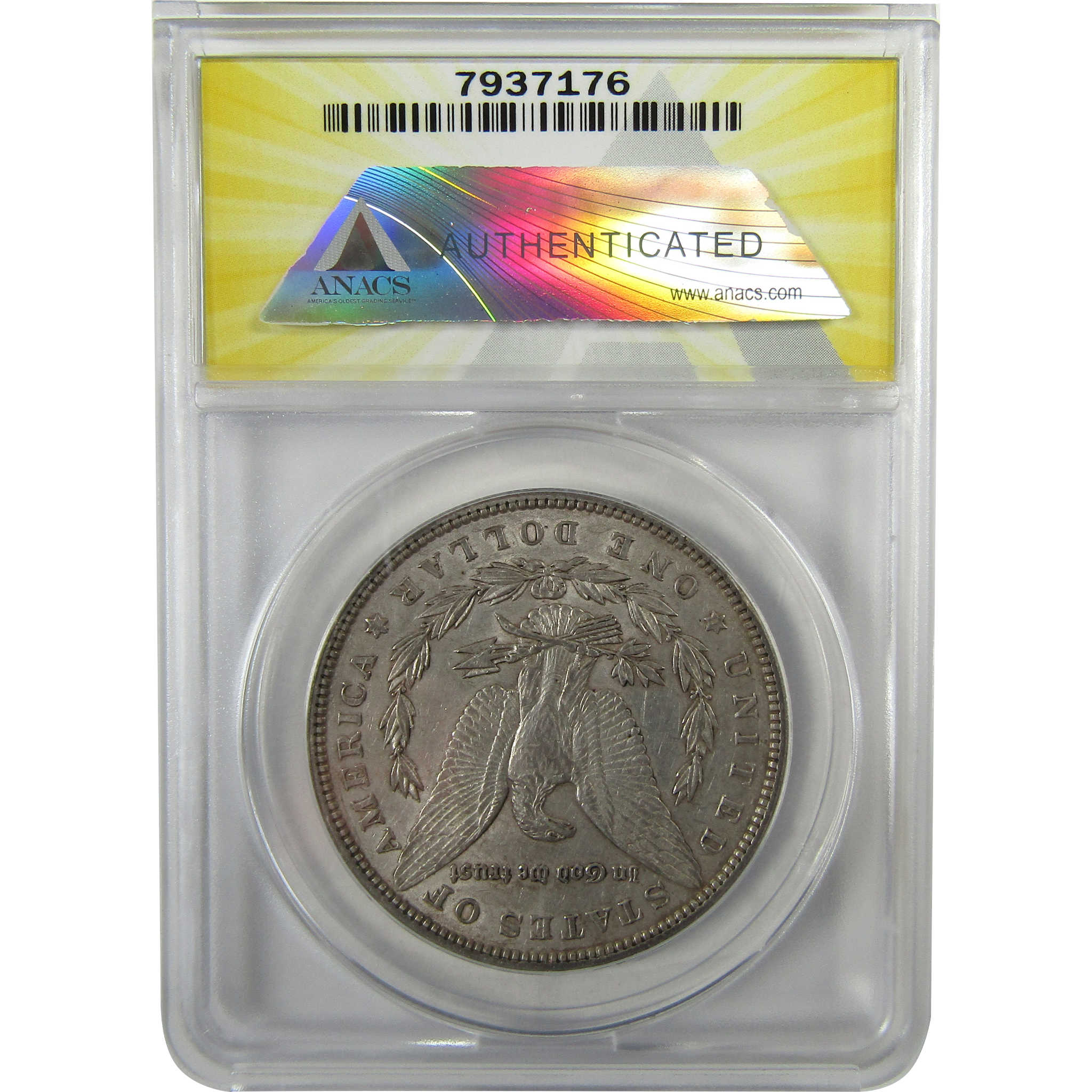 1899 Morgan Silver Dollar EF 45 ANACS $1 Coin Collectible SKU:I28018