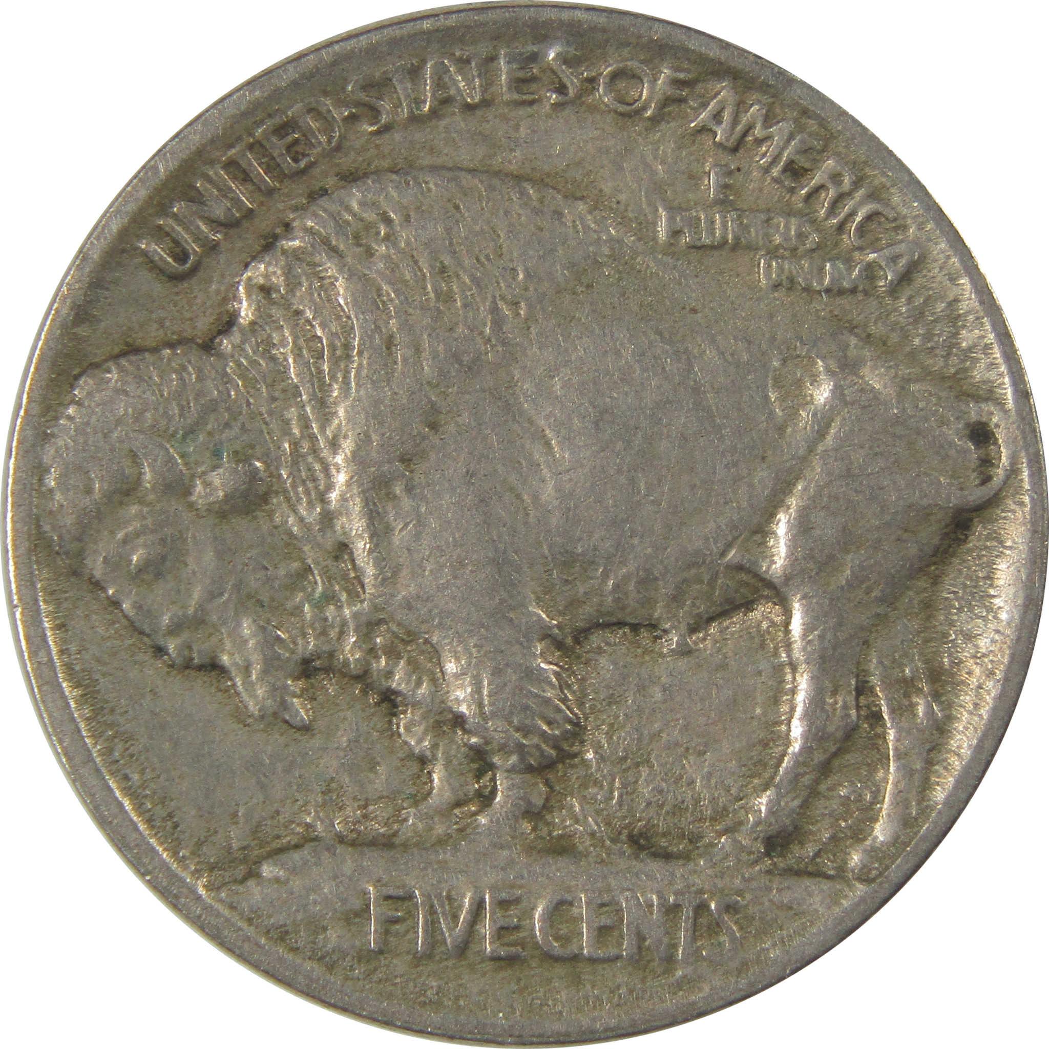 1913 Type 1 Indian Head Buffalo 5c AU About Uncirculated SKU:I24005