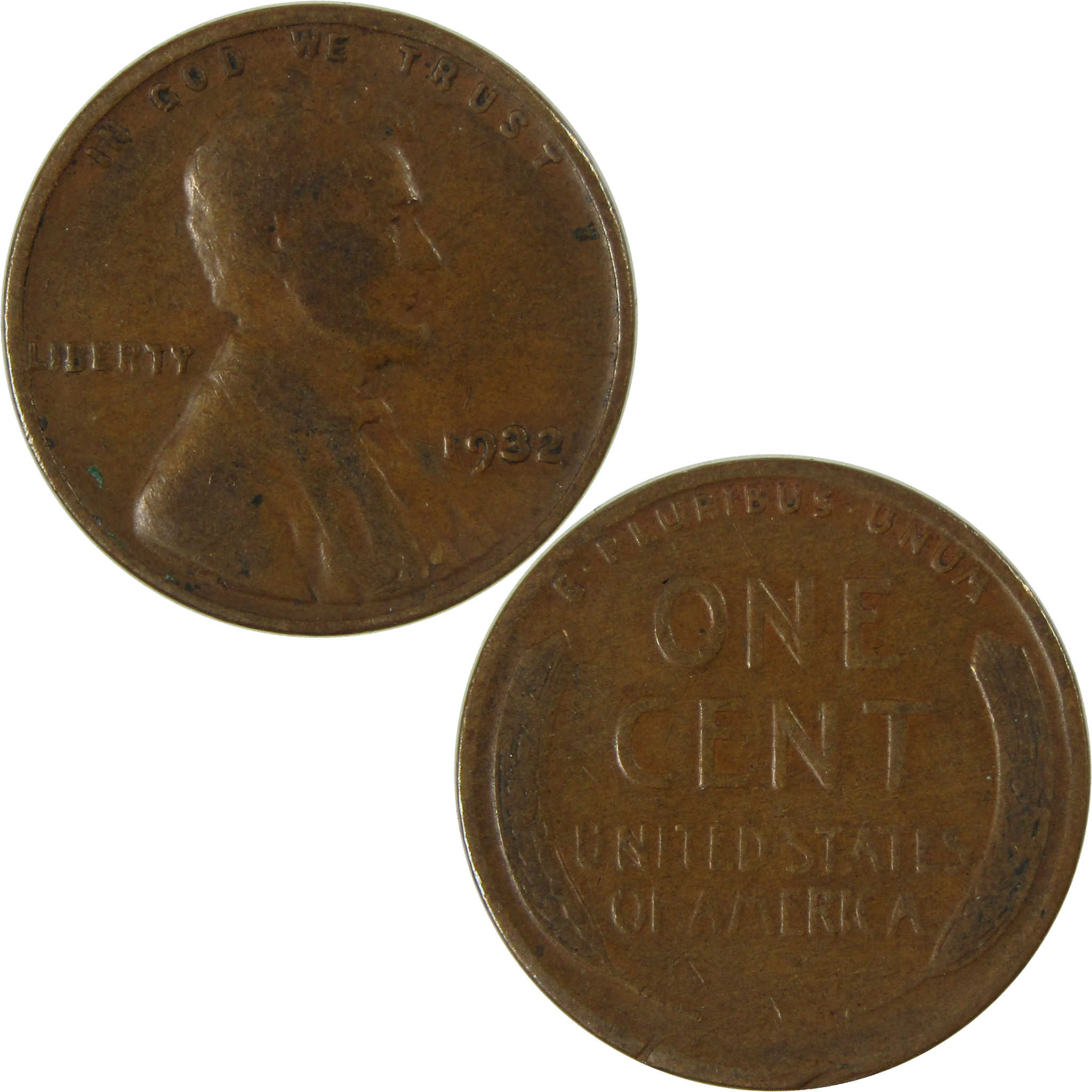 1932 Lincoln Wheat Cent VG Very Good Penny 1c Coin SKU:I26766