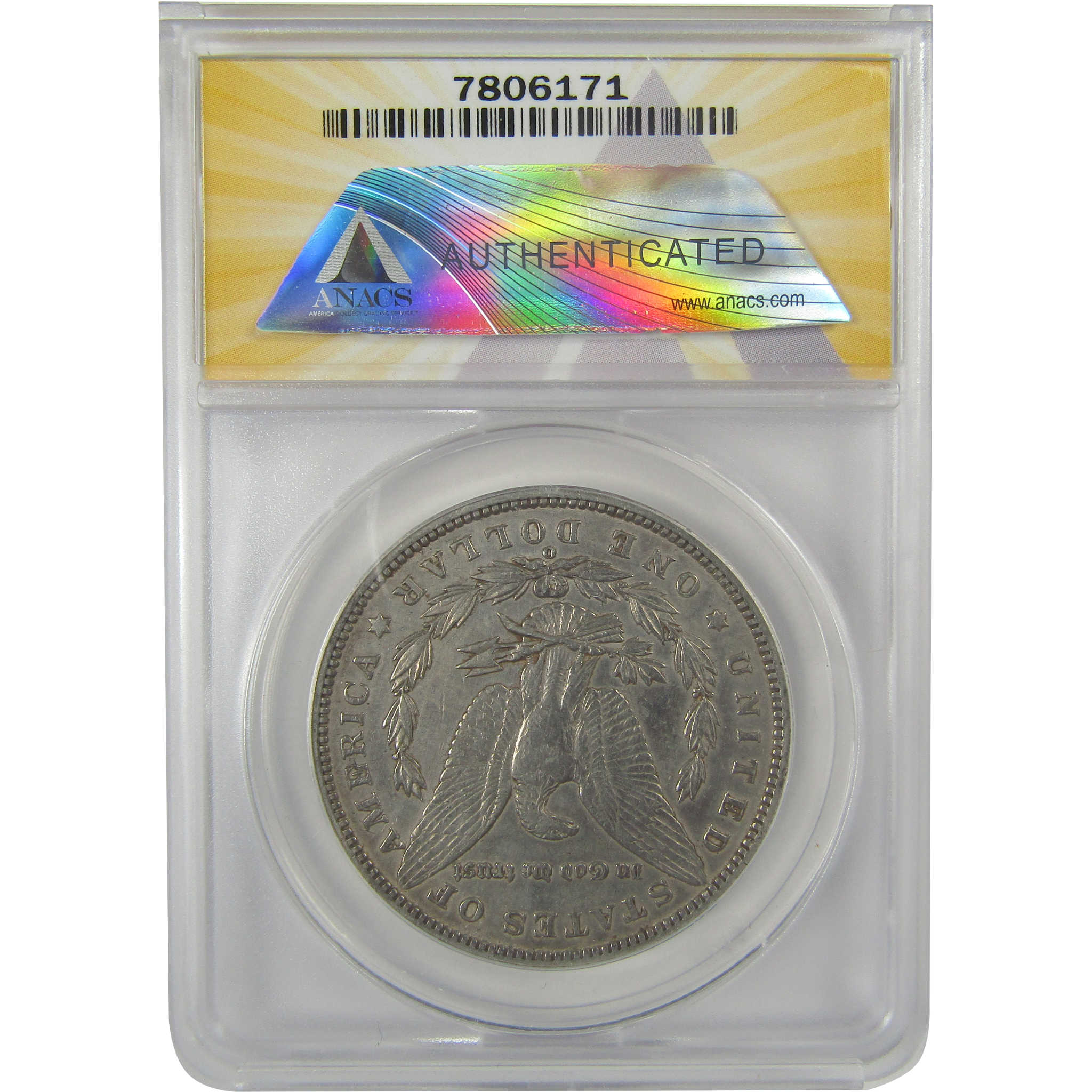 1896 O Morgan Dollar EF 45 ANACS Silver $1 Coin SKU:I20848 - Morgan coin - Morgan silver dollar - Morgan silver dollar for sale - Profile Coins &amp; Collectibles