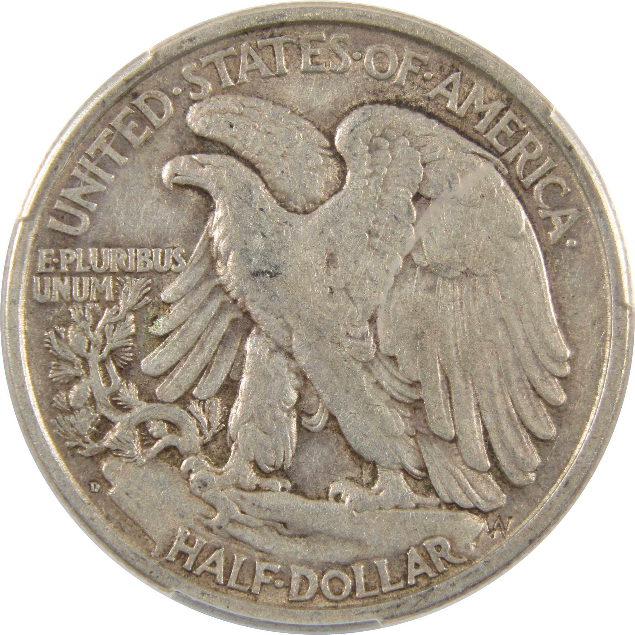 1918 D Liberty Walking Half Dollar XF 40 PCGS Silver 50c SKU:I11727