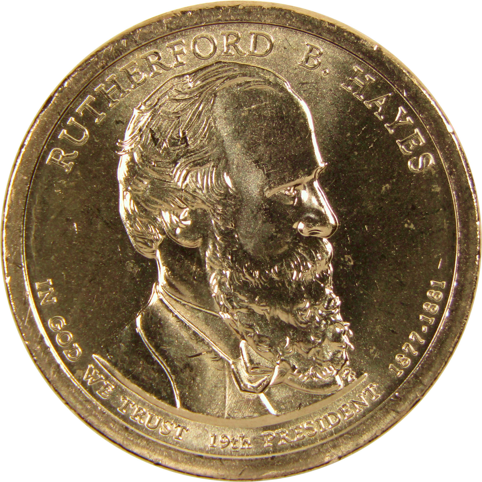 2011 P Rutherford B. Hayes Presidential Dollar BU Uncirculated $1 Coin
