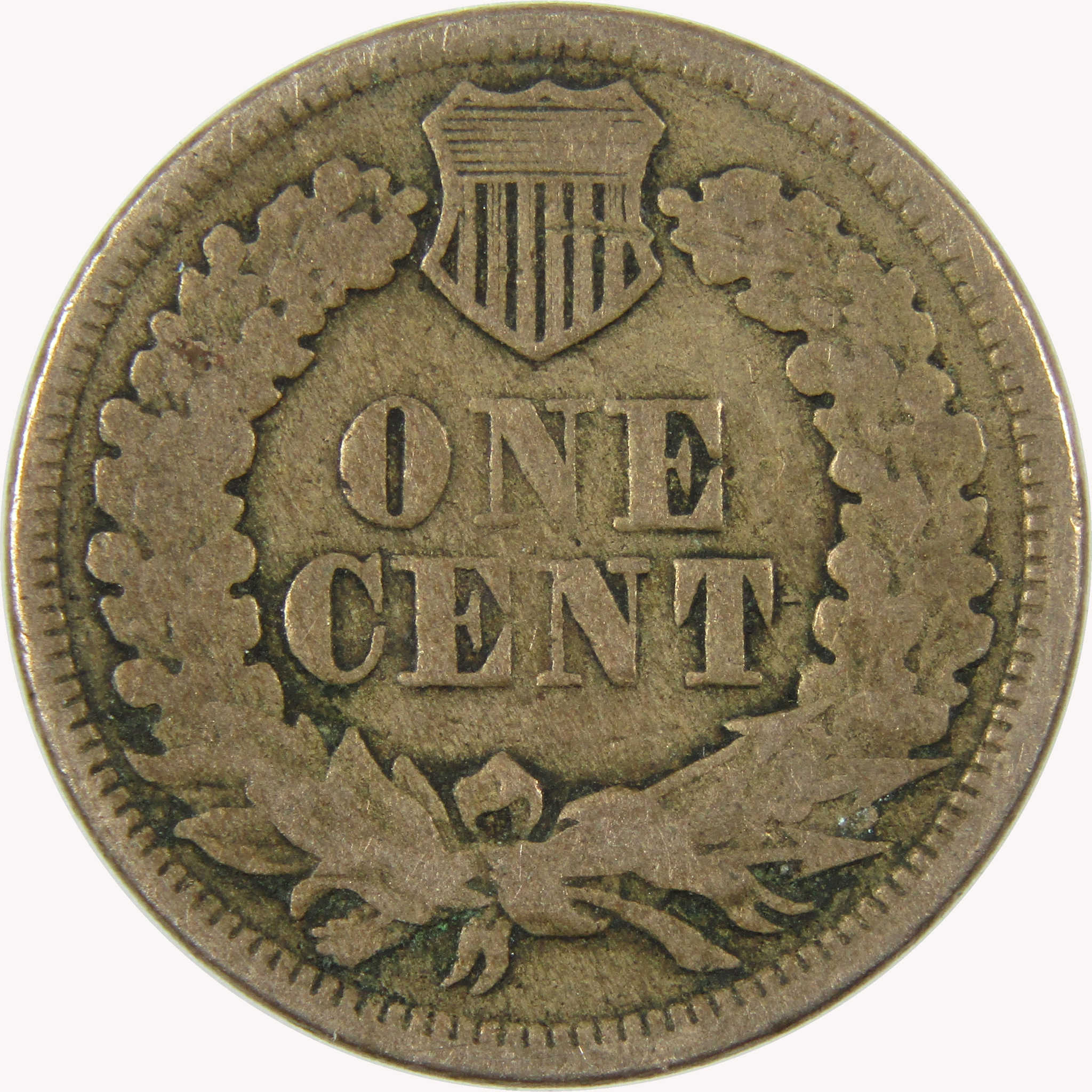 1862 Indian Head Cent G Good Penny 1c Coin SKU:CP1089