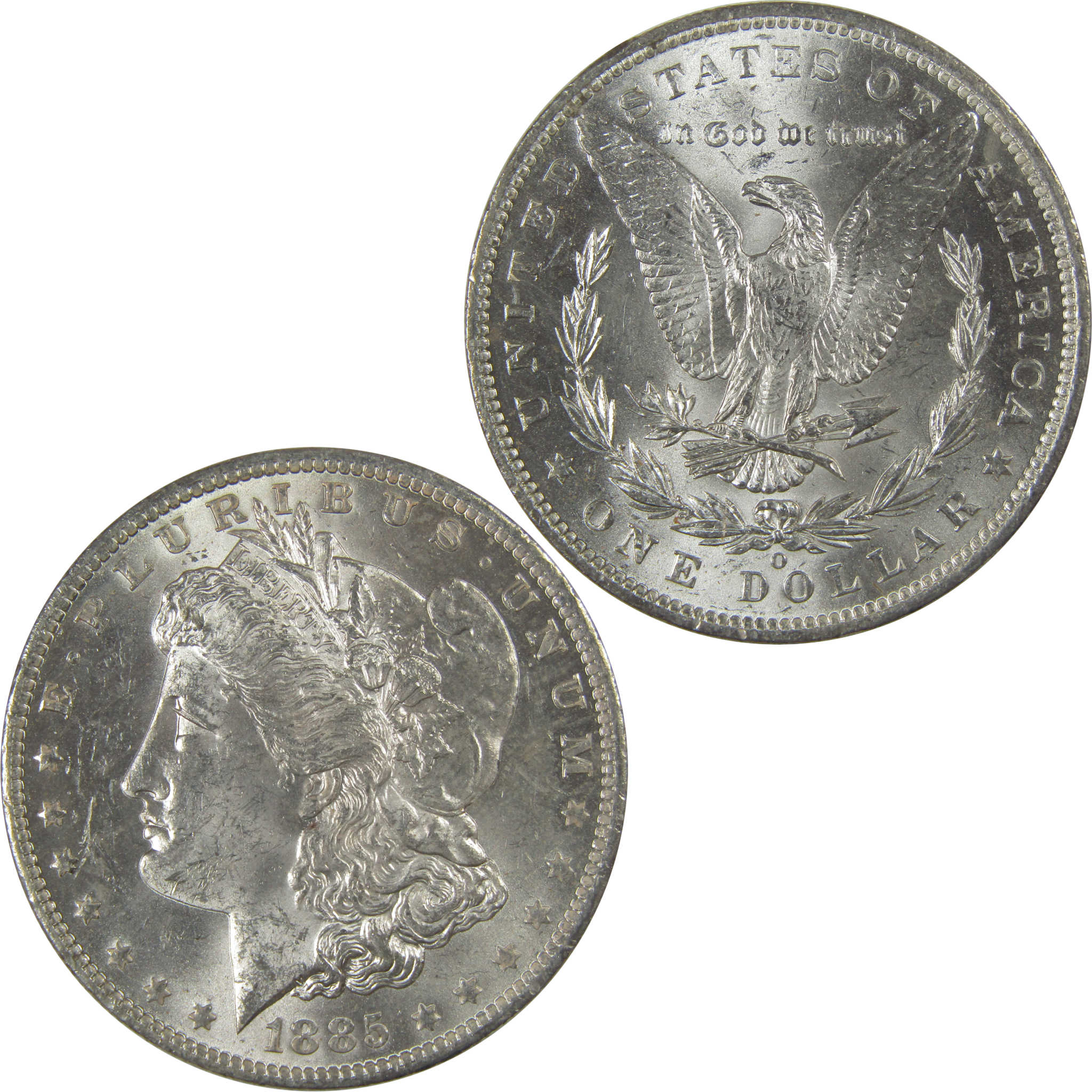 1885 O Morgan Dollar Uncirculated Silver $1 Coin SKU:CPC1124 - Morgan coin - Morgan silver dollar - Morgan silver dollar for sale - Profile Coins &amp; Collectibles