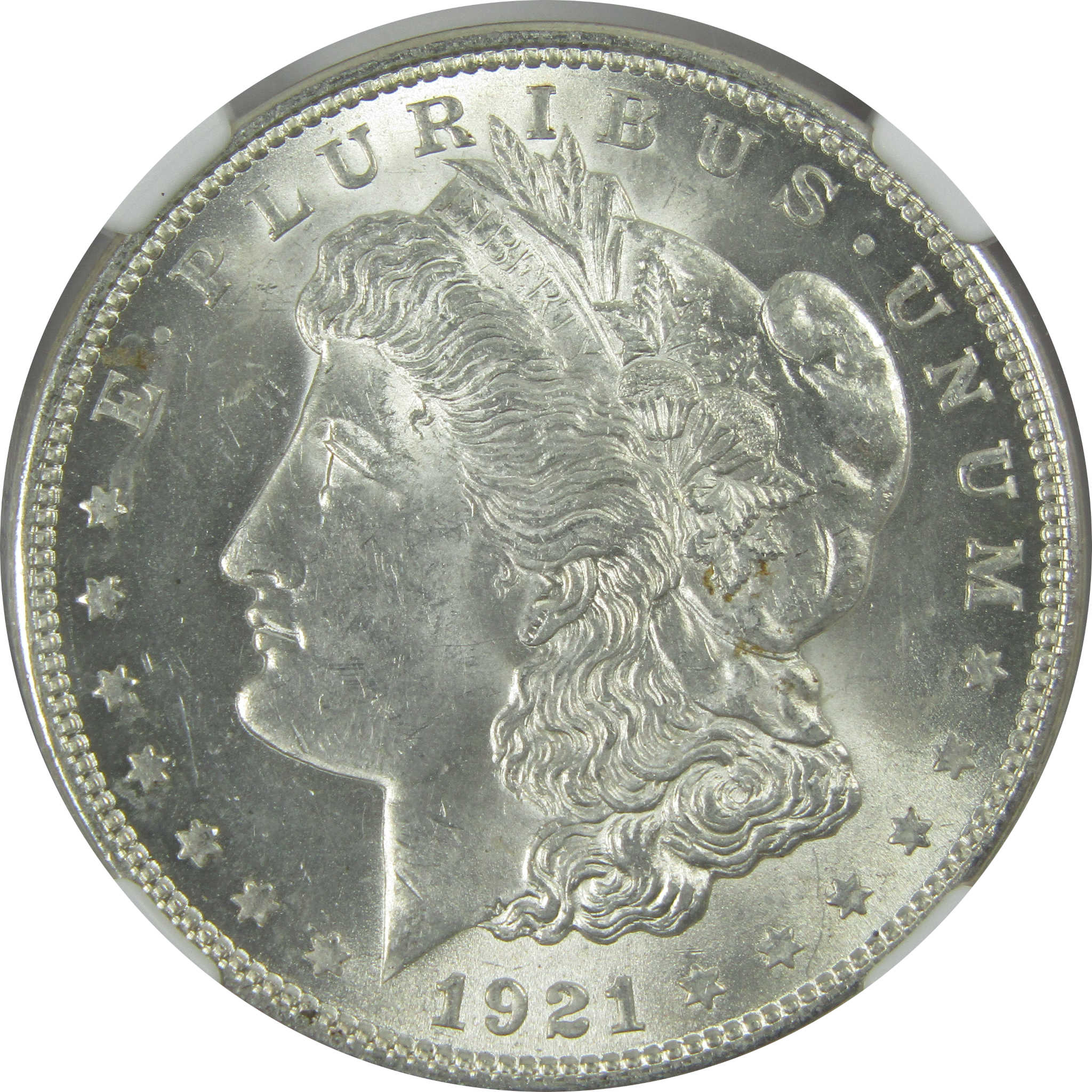 1921 Morgan Dollar MS 63 NGC Silver $1 Uncirculated Coin SKU:I15698 - Morgan coin - Morgan silver dollar - Morgan silver dollar for sale - Profile Coins &amp; Collectibles