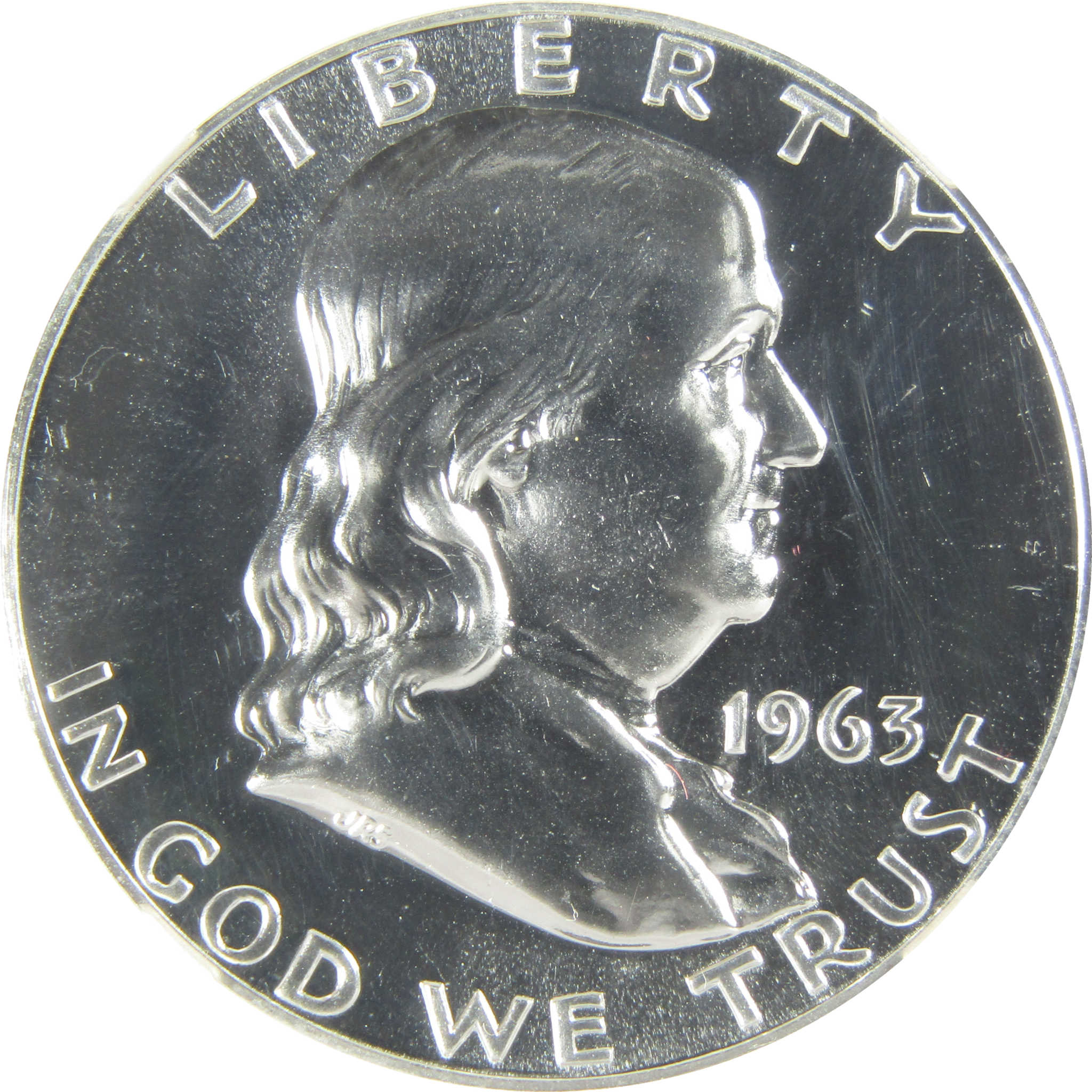 1963 Franklin Silver Half Dollar PF 69 NGC Proof 50c Coin SKU:I27437