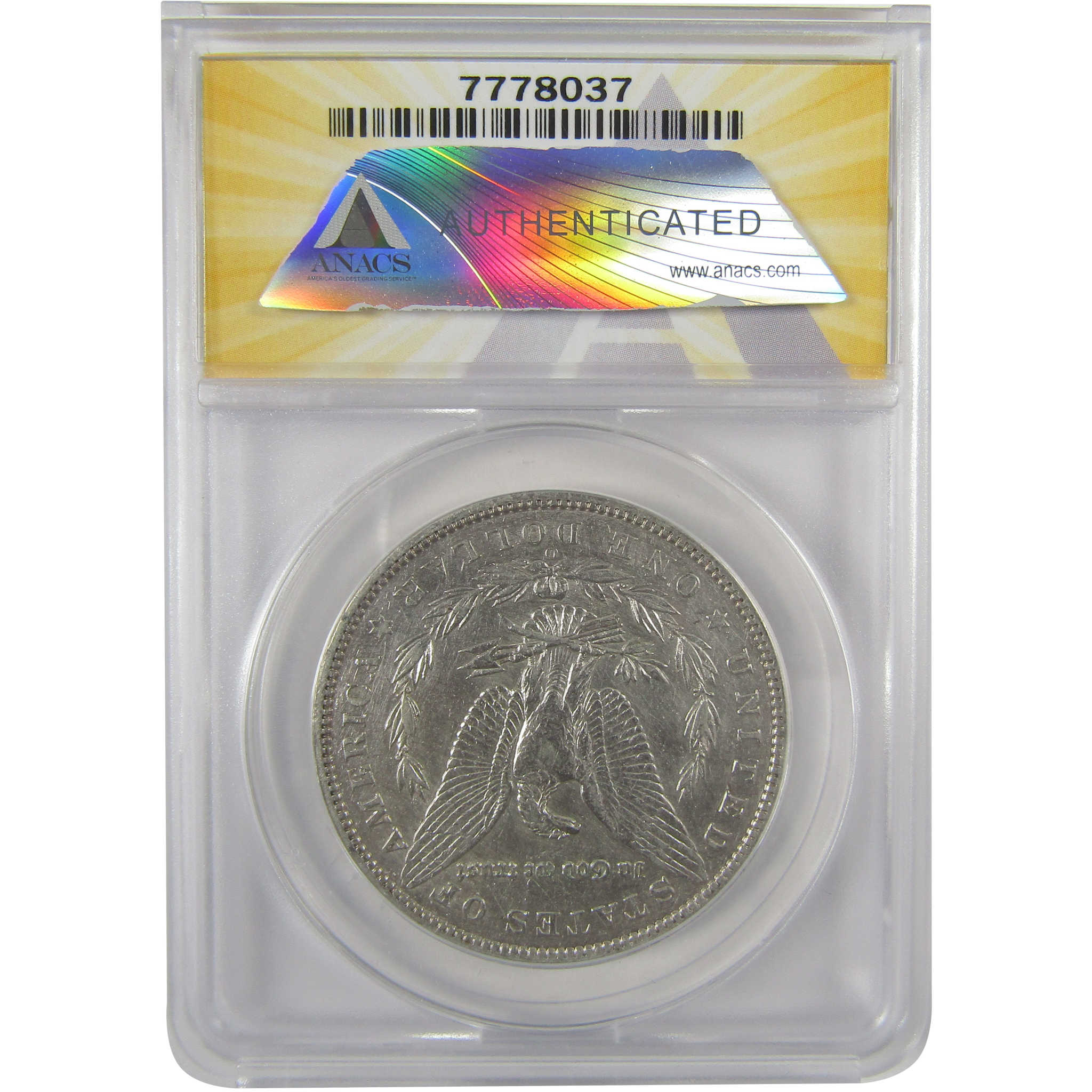 1896 O Morgan Dollar AU 50 Details ANACS Silver $1 Coin SKU:I19036 - Morgan coin - Morgan silver dollar - Morgan silver dollar for sale - Profile Coins &amp; Collectibles