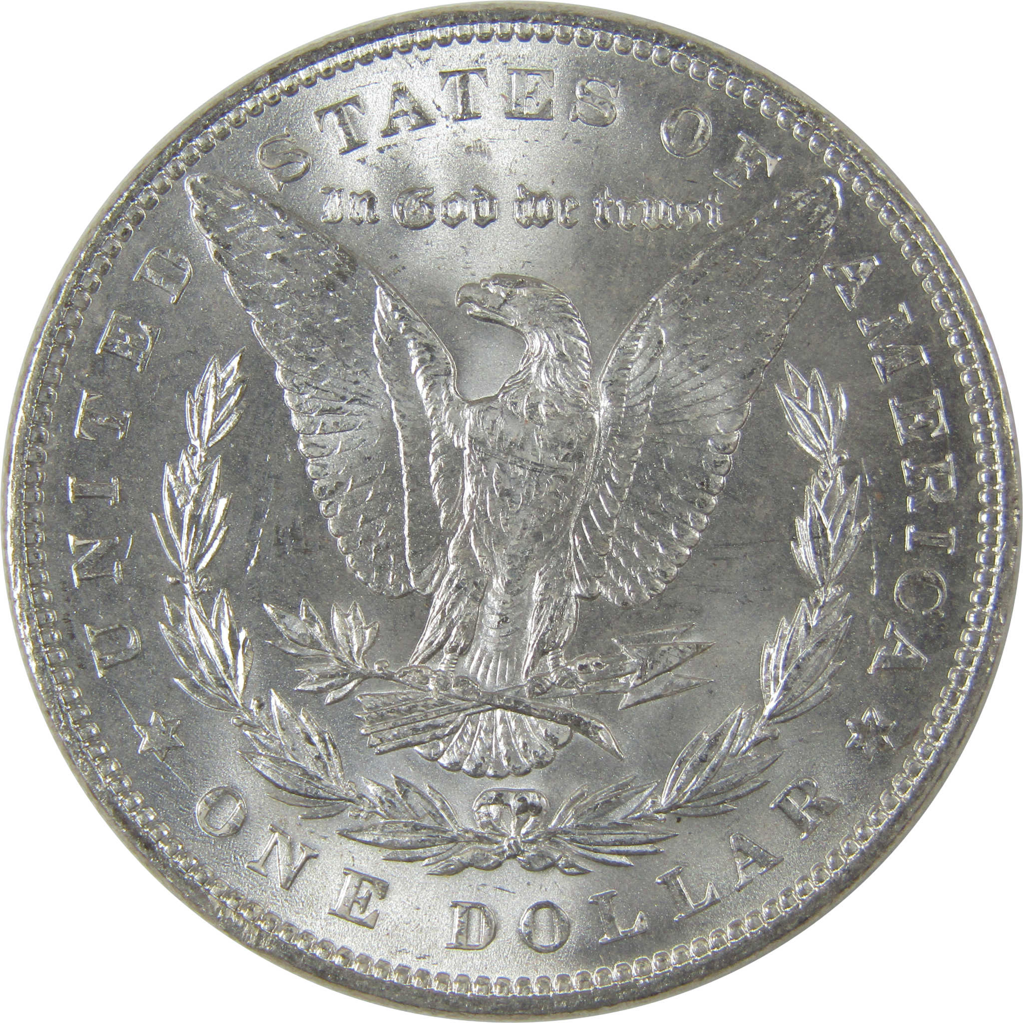 1887 Morgan Dollar Uncirculated Silver $1 Coin SKU:I21041