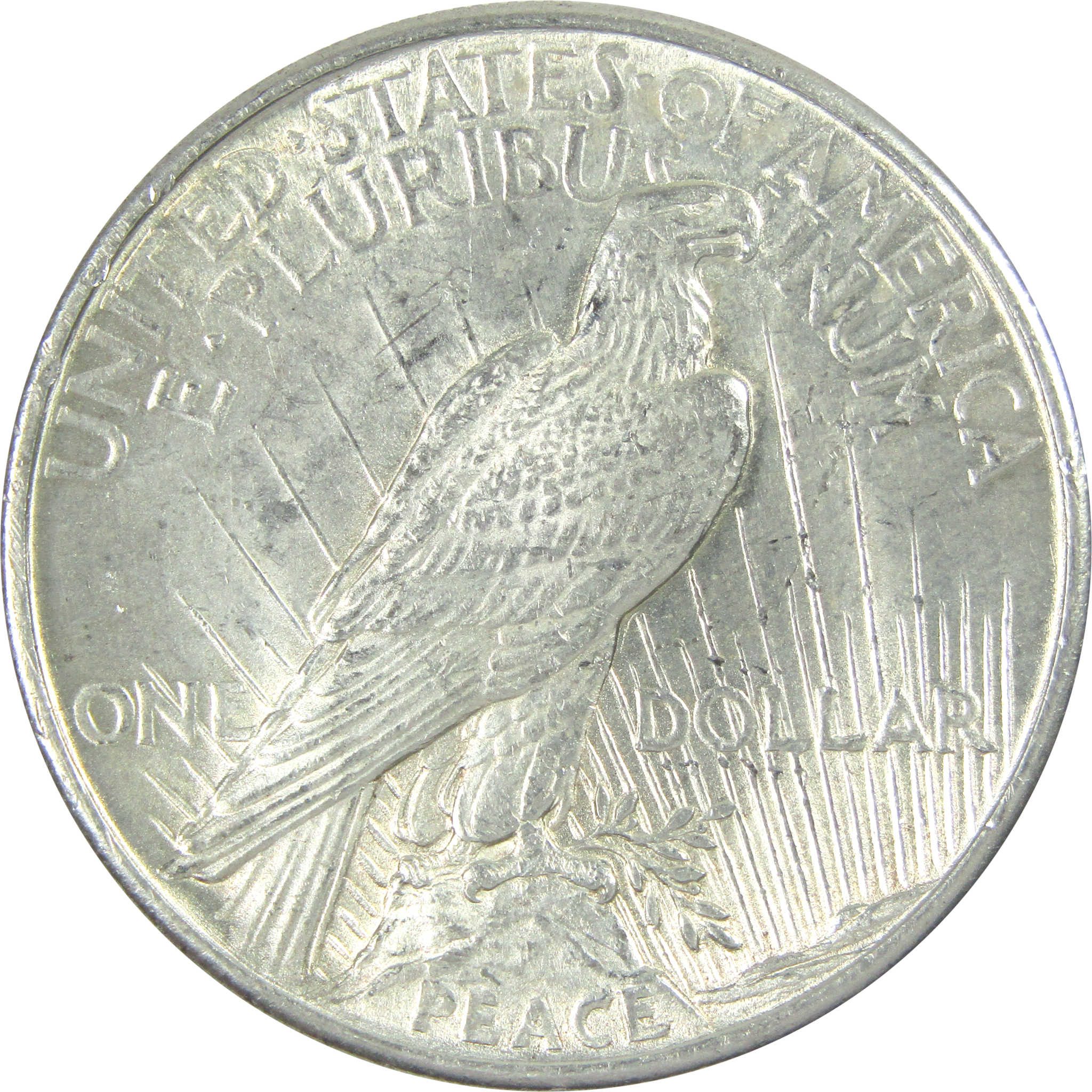 1921 High Relief Peace Dollar AU About Uncirculated Silver SKU:I16511