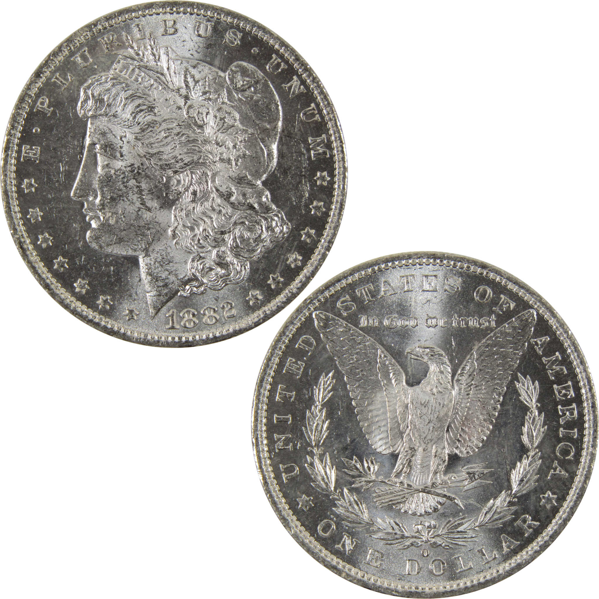 1882 O Morgan Dollar Unc Details 90% Silver $1 Bag Marks SKU:I8803 - Morgan coin - Morgan silver dollar - Morgan silver dollar for sale - Profile Coins &amp; Collectibles