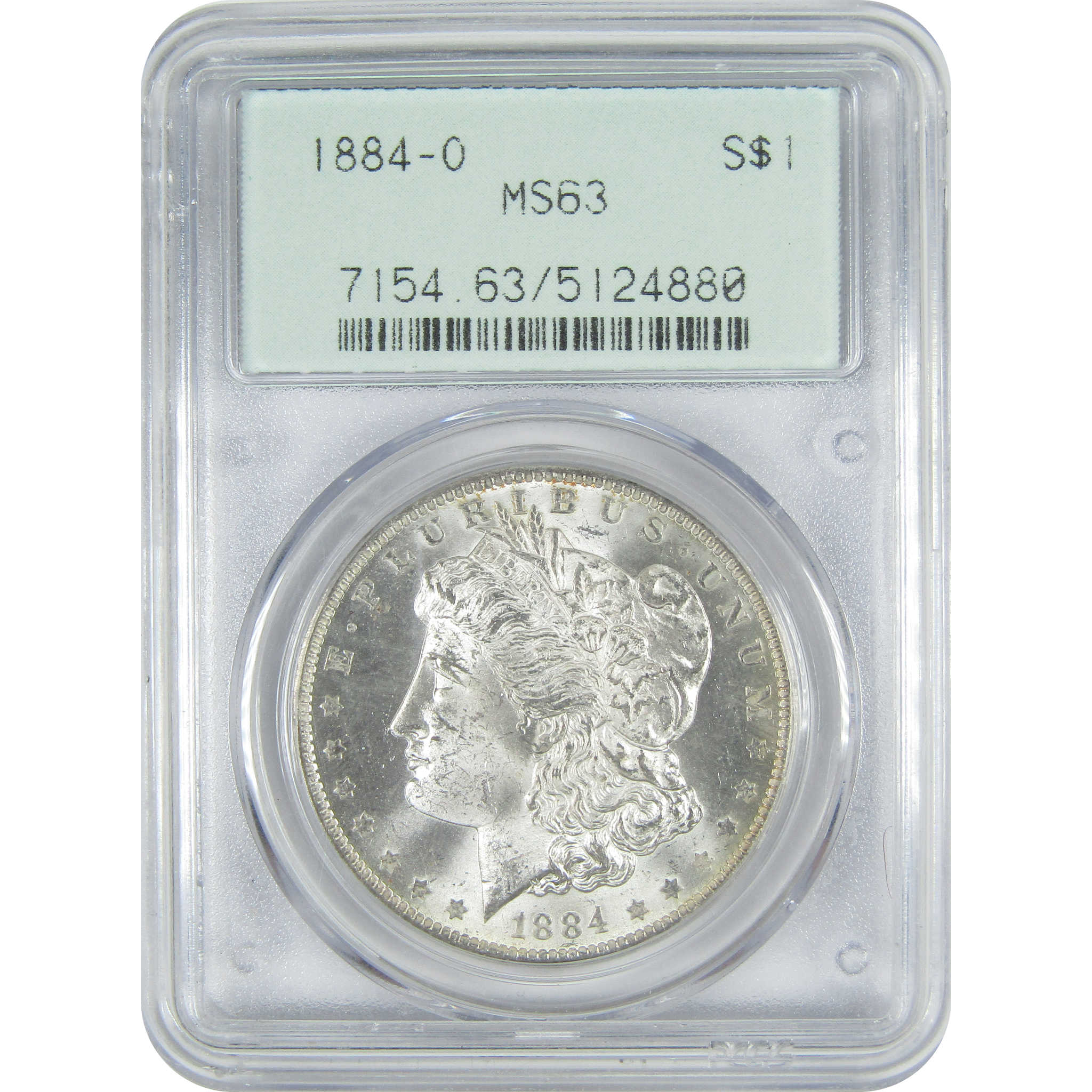 1884 O Morgan Dollar MS 63 PCGS Silver $1 Uncirculated Coin SKU:I15650 - Morgan coin - Morgan silver dollar - Morgan silver dollar for sale - Profile Coins &amp; Collectibles