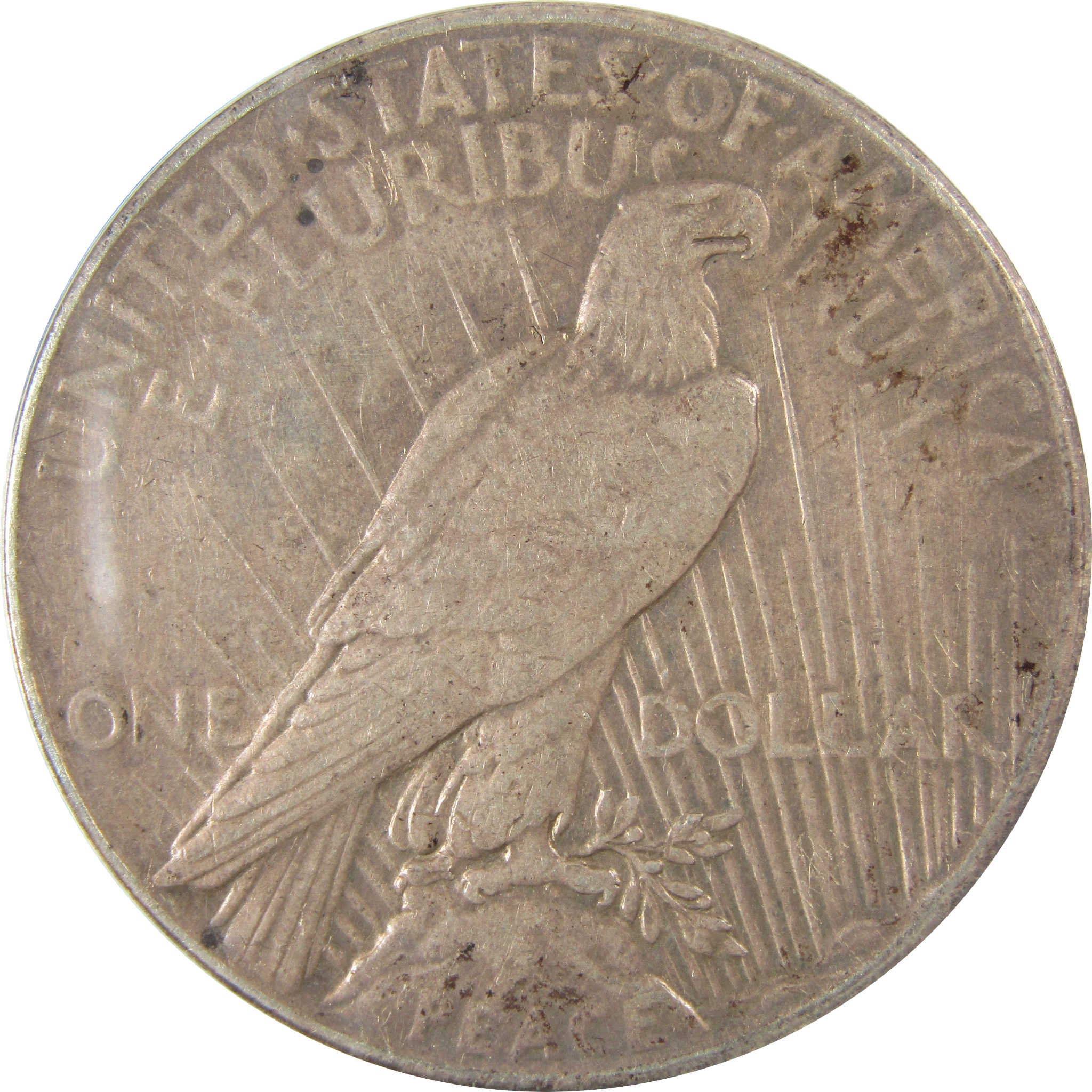 1928 Peace Silver Dollar AU 50 Details ANACS $1 Coin SKU:CP822