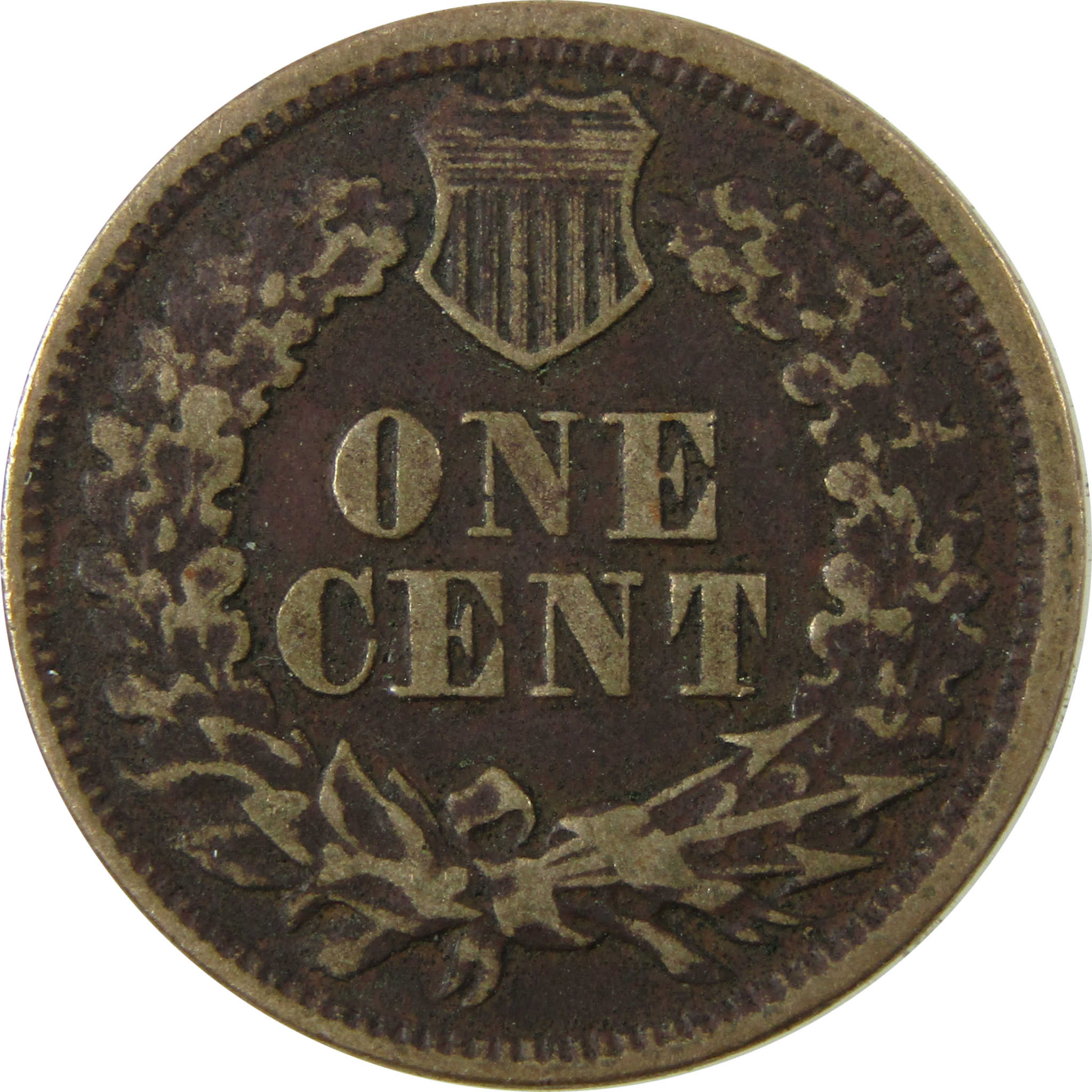 1863 Indian Head Cent VF Very Fine Details Penny 1c Coin SKU:CP1172