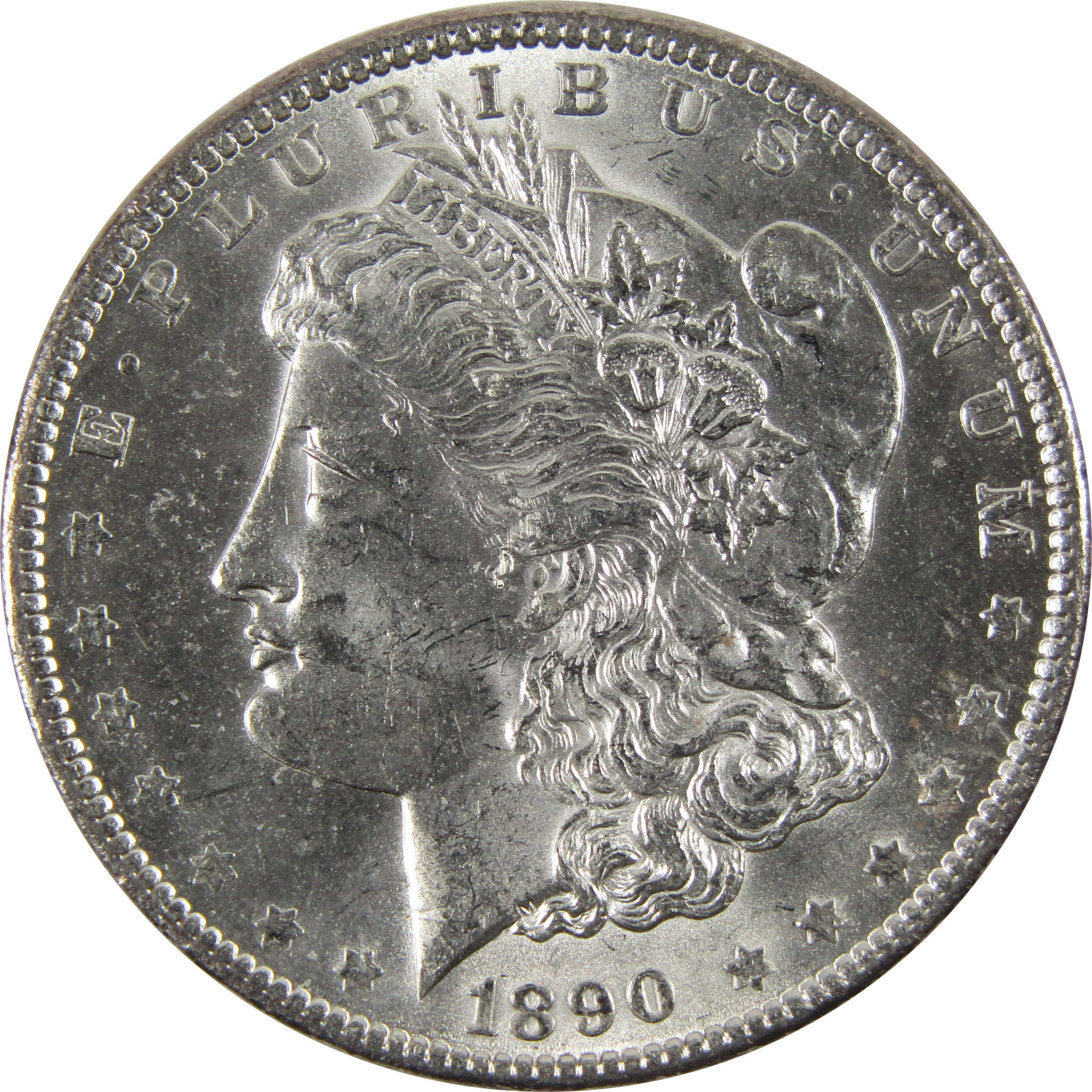 1890 Morgan Dollar BU Uncirculated 90% Silver $1 Coin SKU:I8644 - Morgan coin - Morgan silver dollar - Morgan silver dollar for sale - Profile Coins &amp; Collectibles