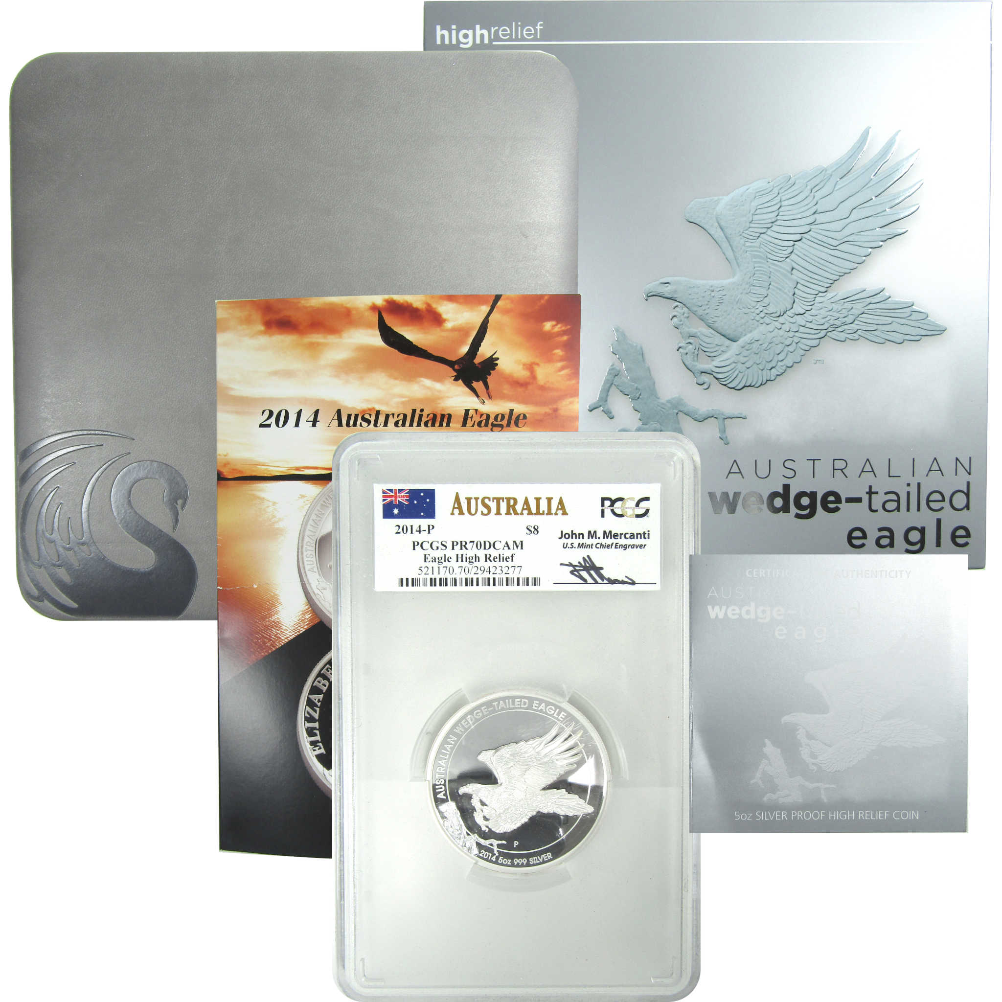 2014 P Australian Wedge-tailed Eagle PR 70 DCAM PCGS SKU:CPC9320