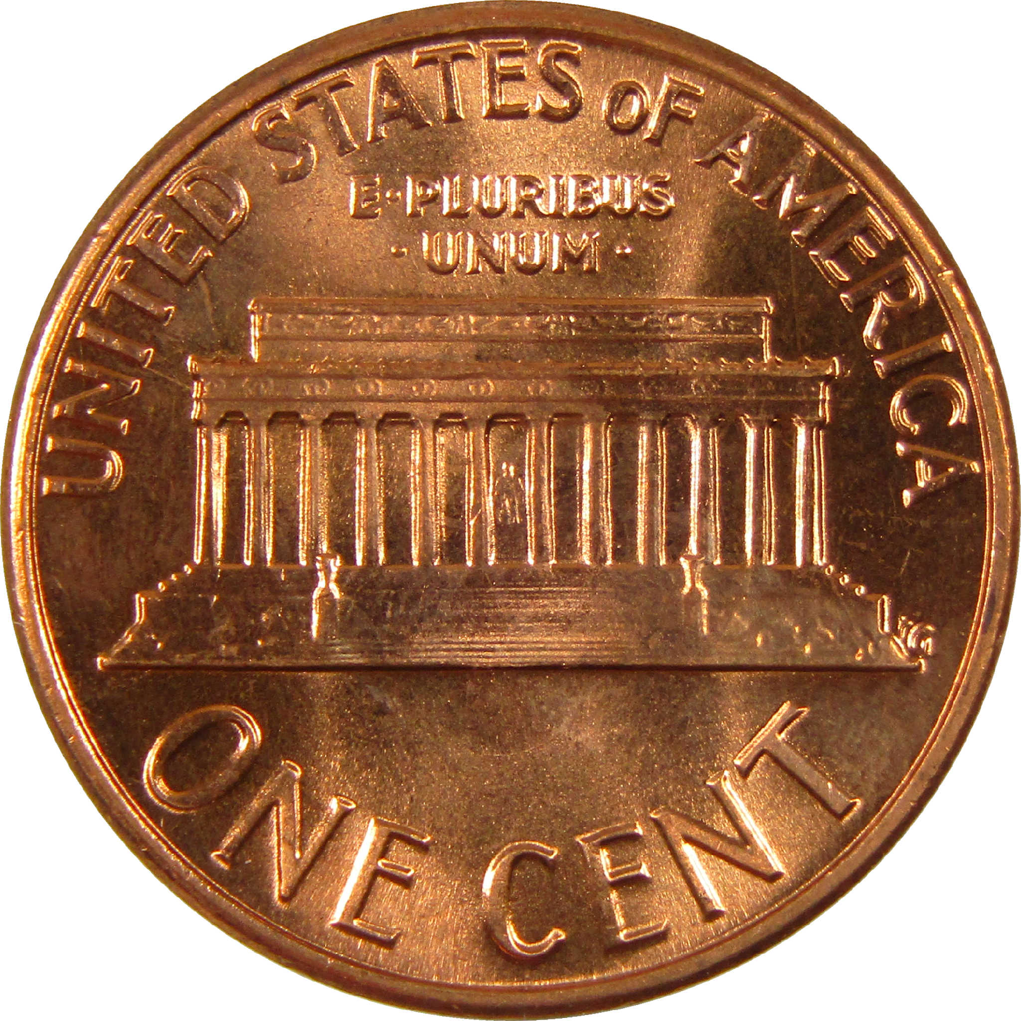 1975 D Lincoln Memorial Cent BU Uncirculated Penny 1c Coin