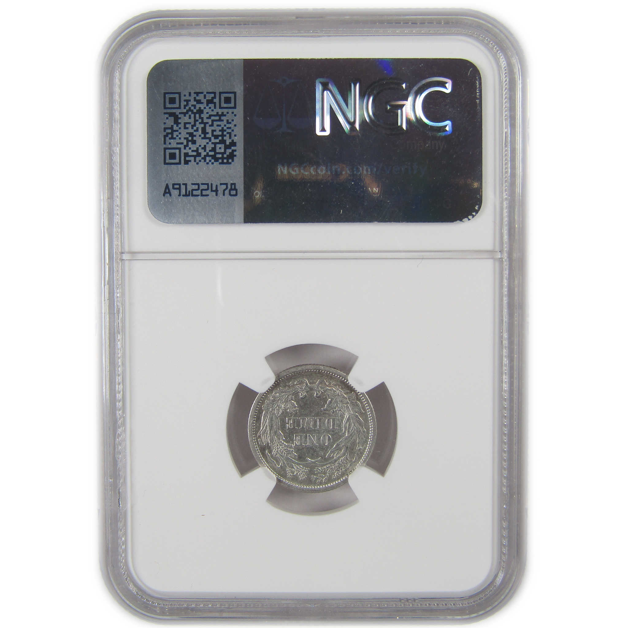 1873 No Arrows Open 3 Seated Liberty Dime AU 55 NGC Silver SKU:I23411