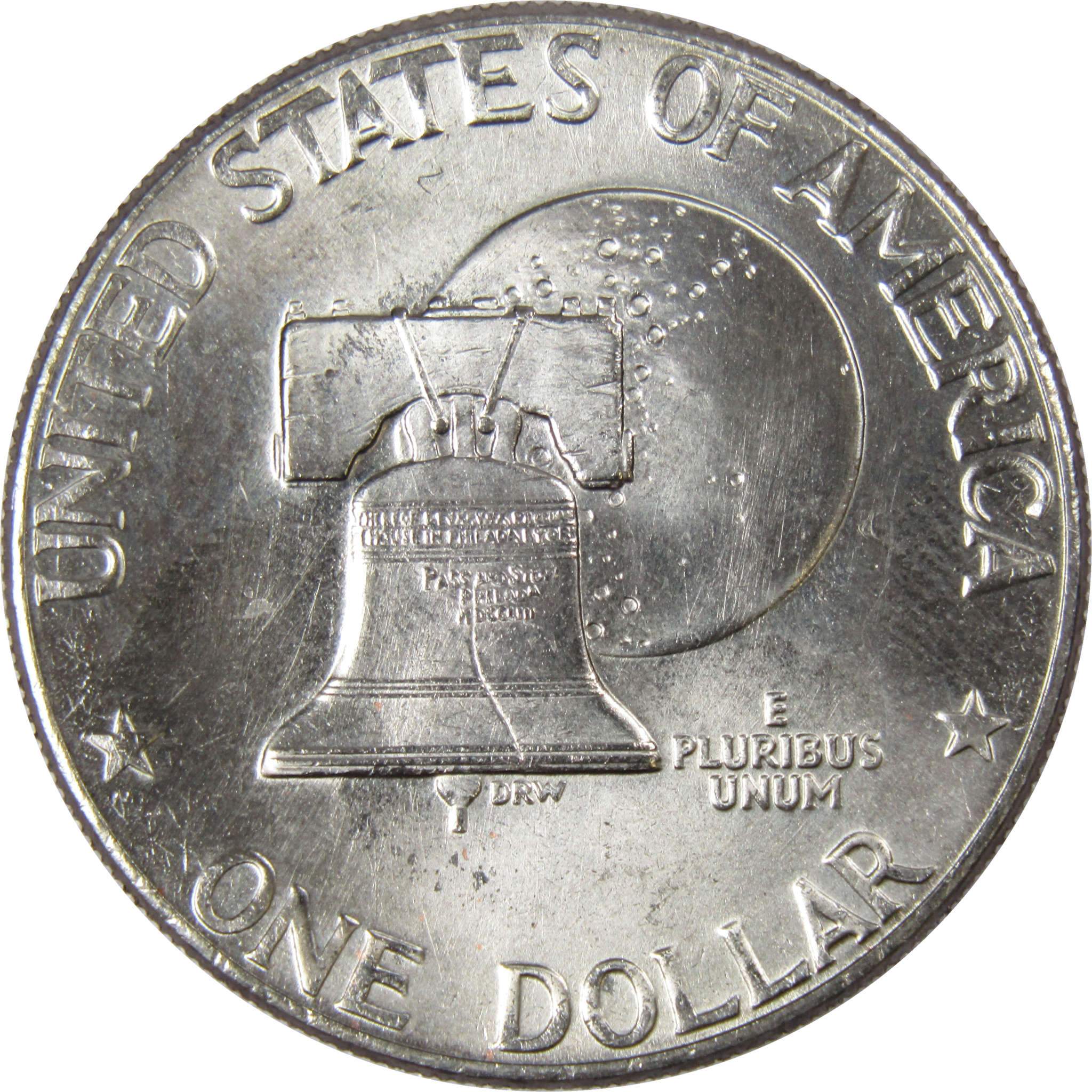 1976 D Type 2 Eisenhower Bicentennial Dollar BU Uncirculated Clad IKE $1 Coin