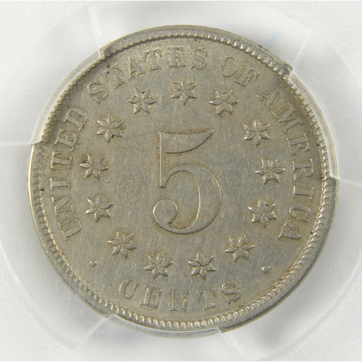1881 Shield Nickel XF 45 PCGS 5c Coin Collectible