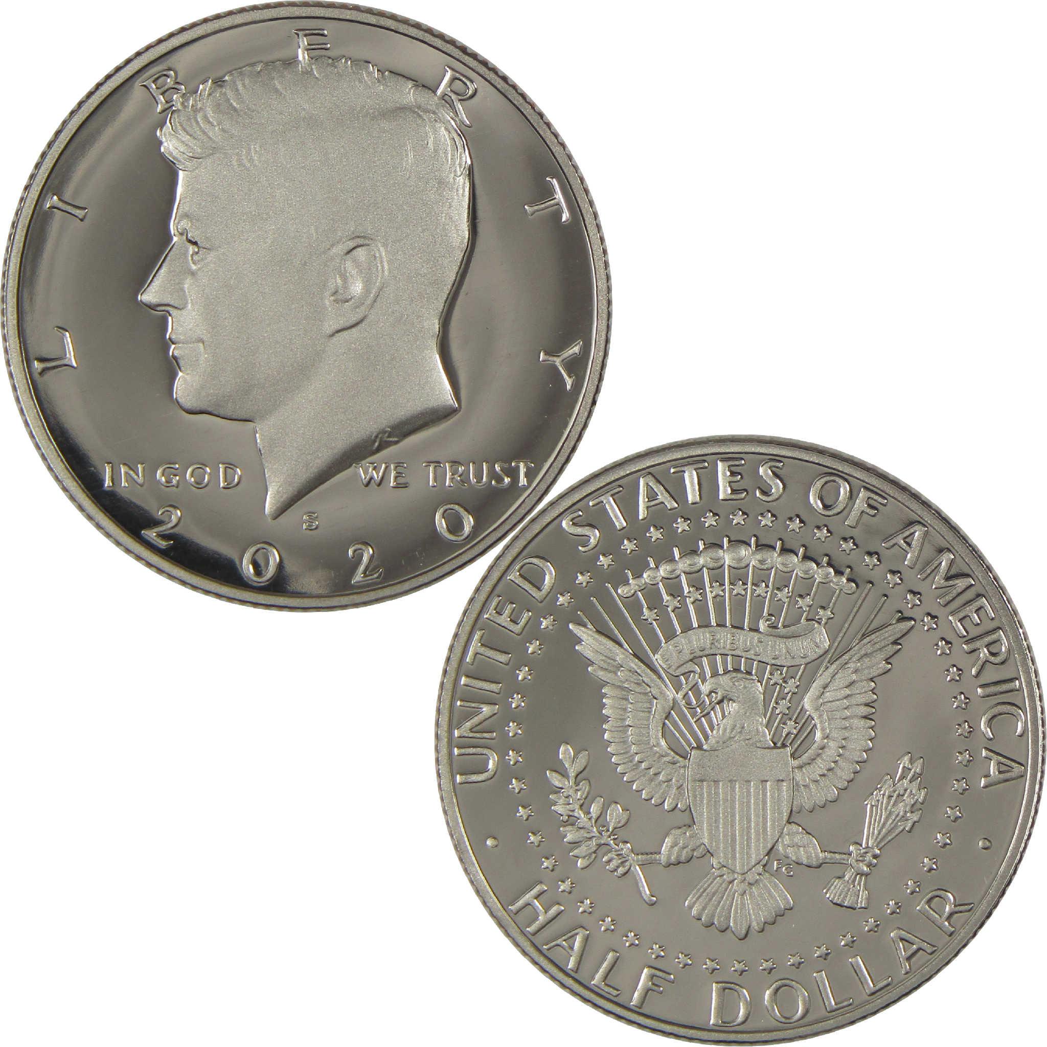 2020 S Kennedy Half Dollar Choice Proof Clad 50c Coin