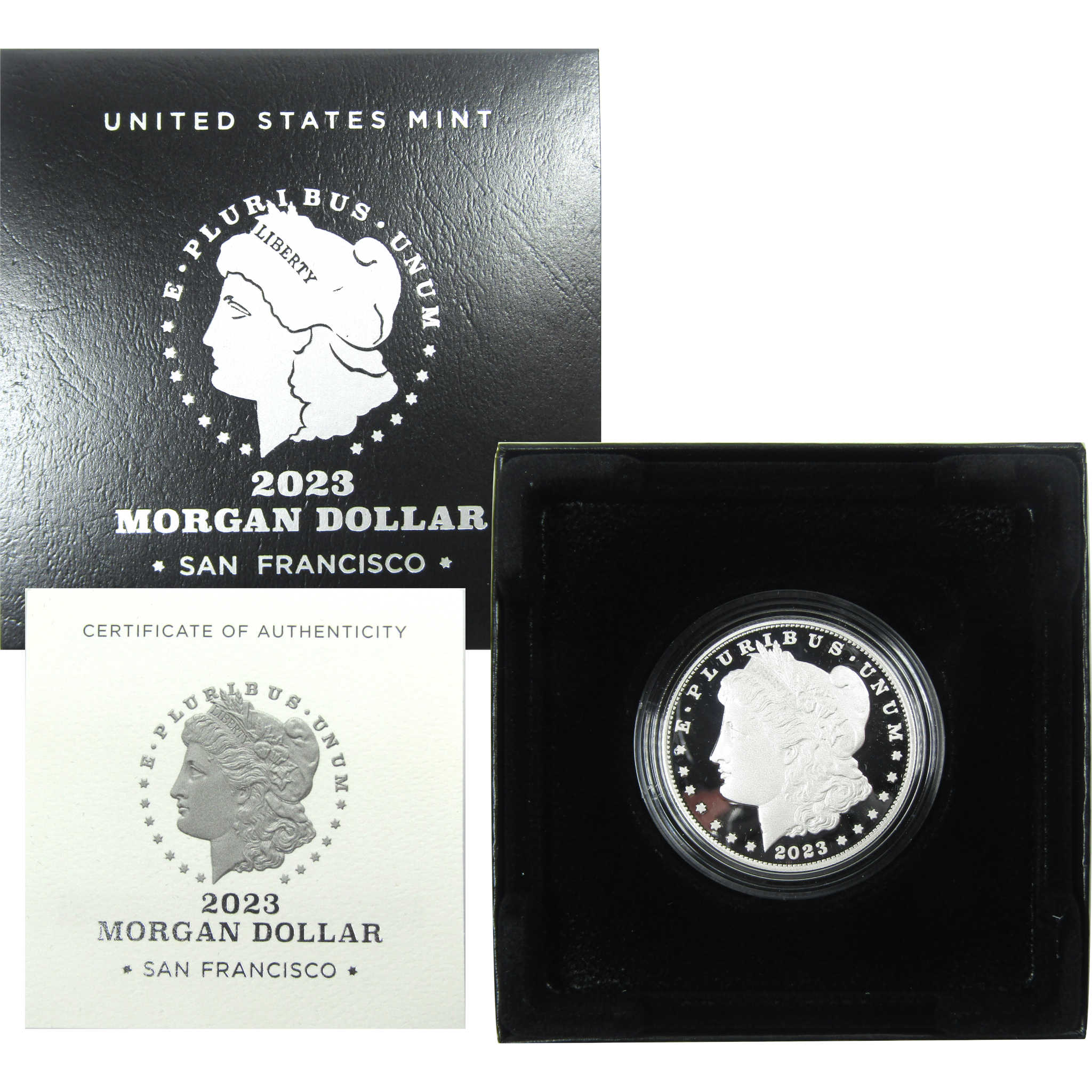 2023 S Morgan Dollar Choice Proof .999 Silver $1 Coin OGP COA - Morgan coin - Morgan silver dollar - Morgan silver dollar for sale - Profile Coins &amp; Collectibles