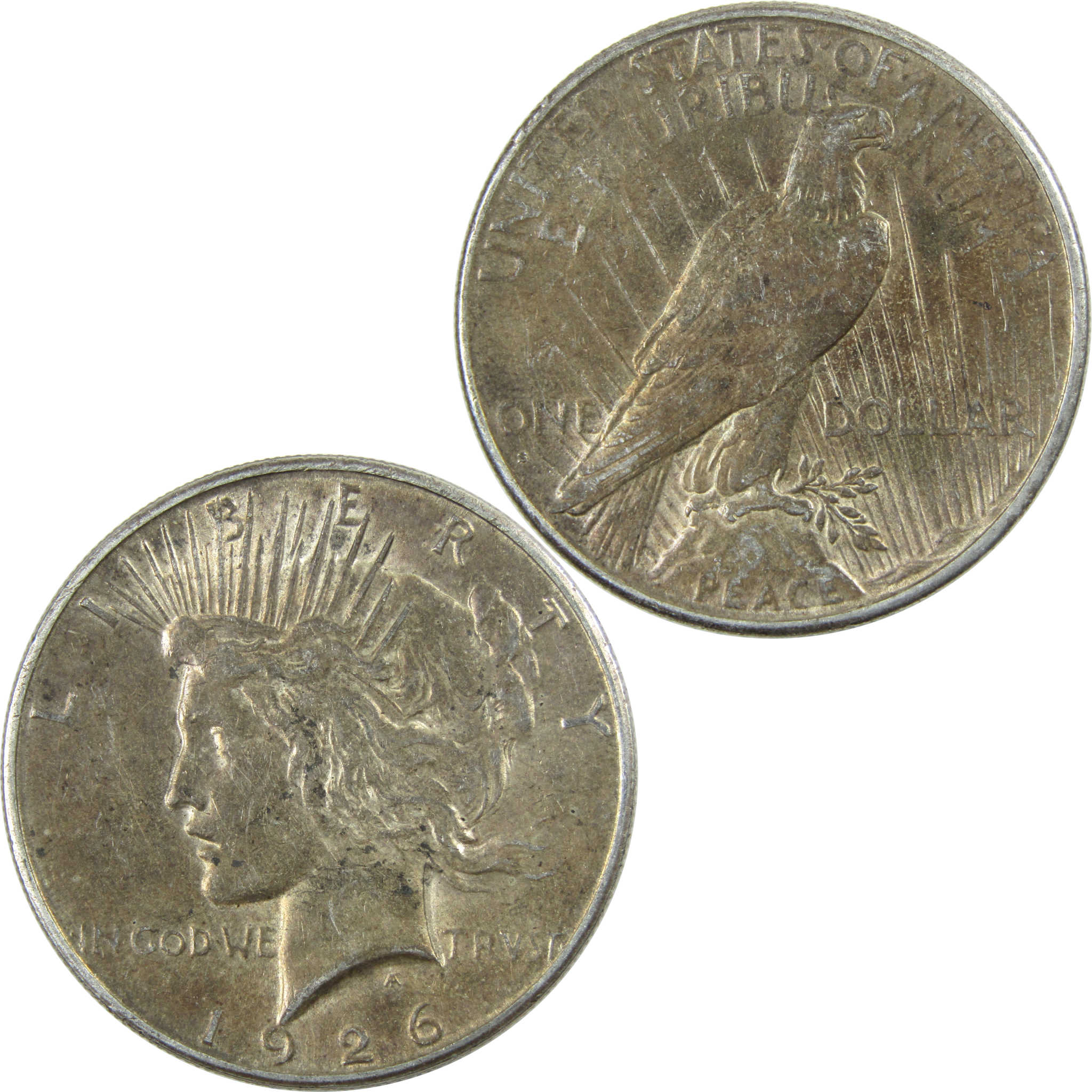 1926 S Peace Dollar XF EF Extremely Fine Silver $1 Coin SKU:I13751