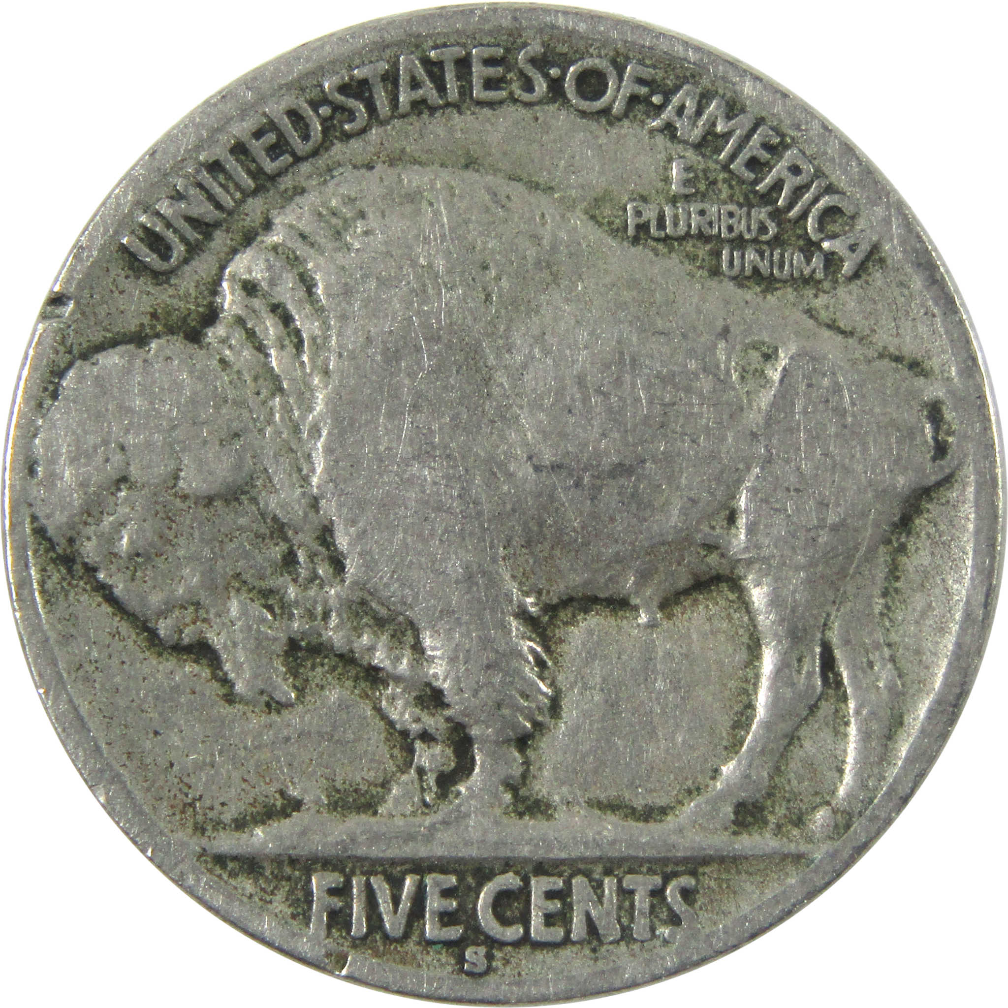 1915 S Indian Head Buffalo Nickel VG Very Good Details SKU:CPC6315