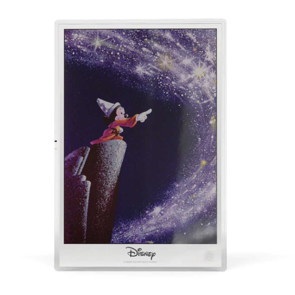 Disney Fantasia Silver Coin and Foil Collectible Set 2025 Niue COA