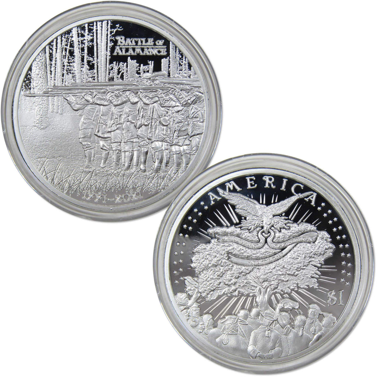 2021 Mesa Grande American Revolution Battle of Alamance 1 oz Silver